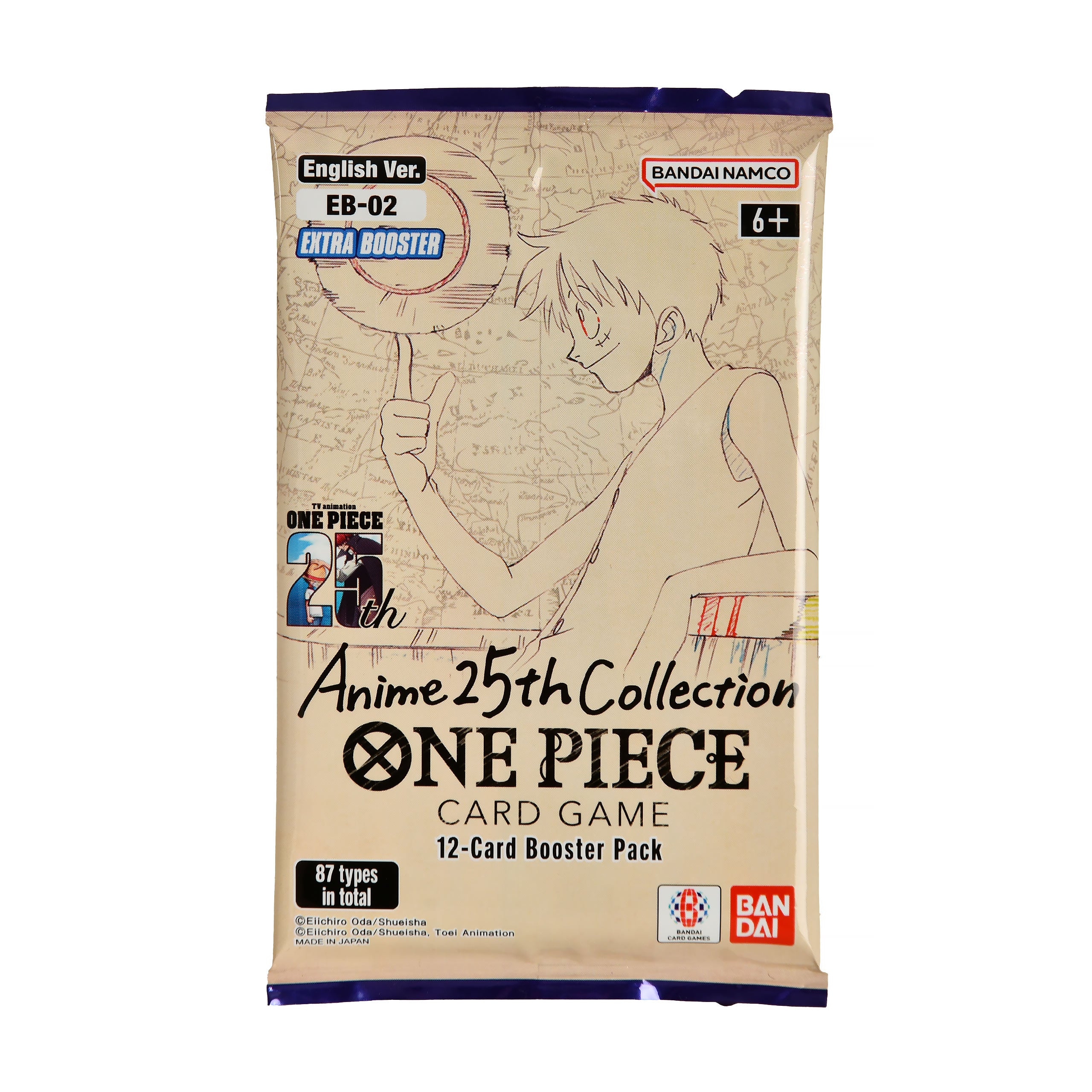 Imagen del producto One Piece Card Game - Anime 25th Collection EB-02 Extra Booster