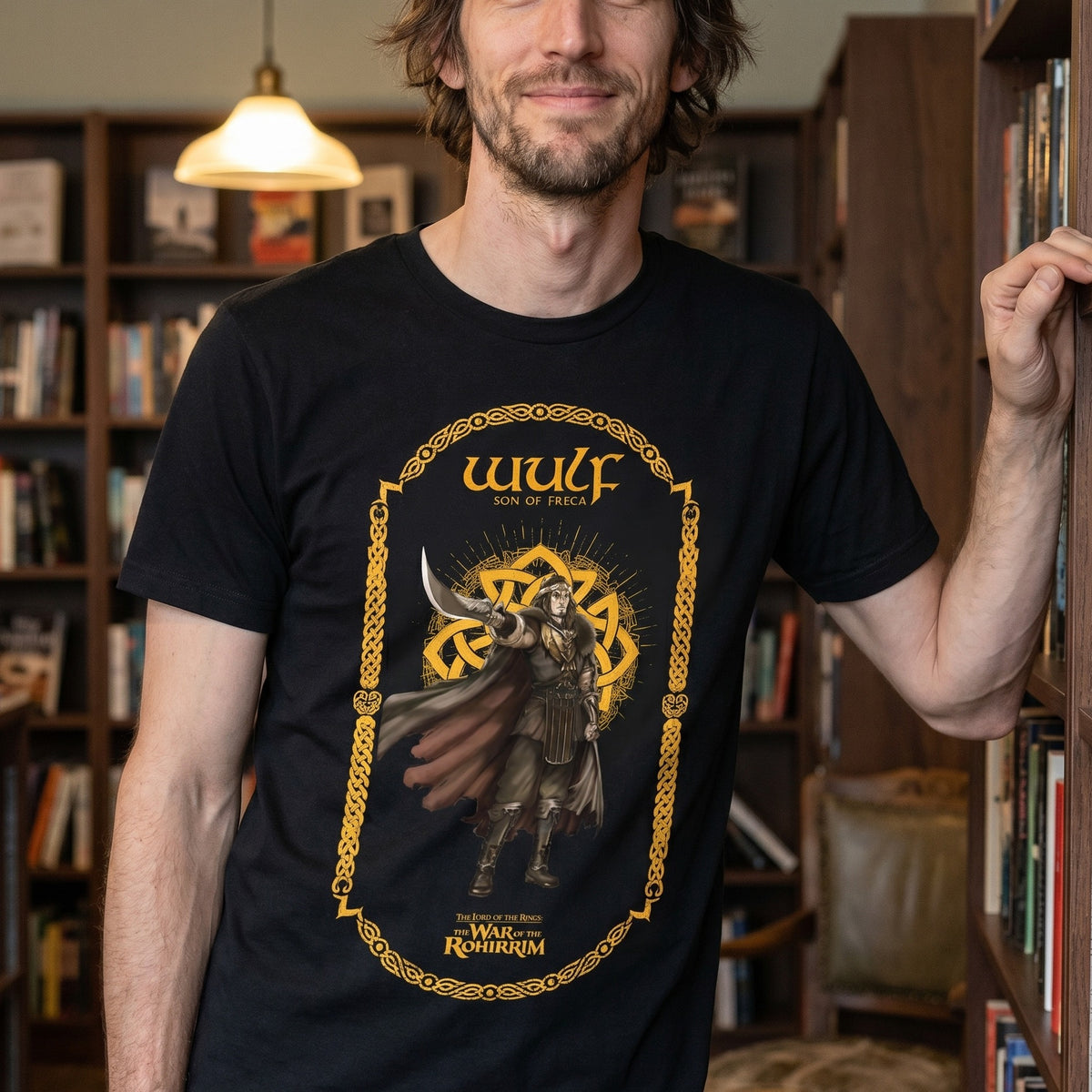 Imagen del producto Camiseta Wulf Batalla de los Rohirrim - El Señor de los Anillos