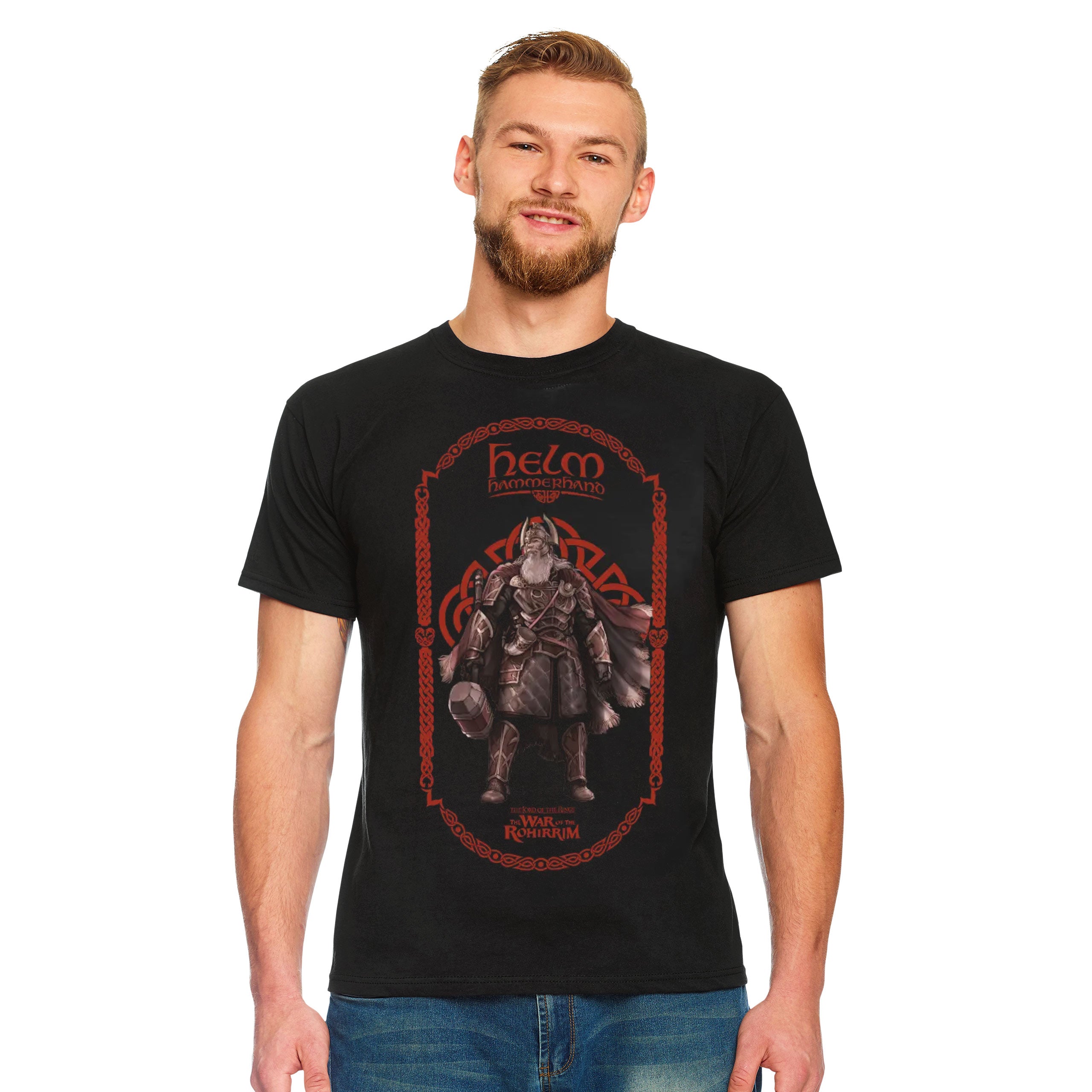 Imagen del producto Camiseta Helm Hammerhand La Batalla de los Rohirrim - El Señor de los Anillos