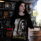 Imagen del producto Camiseta negra de Aragorn Hero - El señor de los anillos