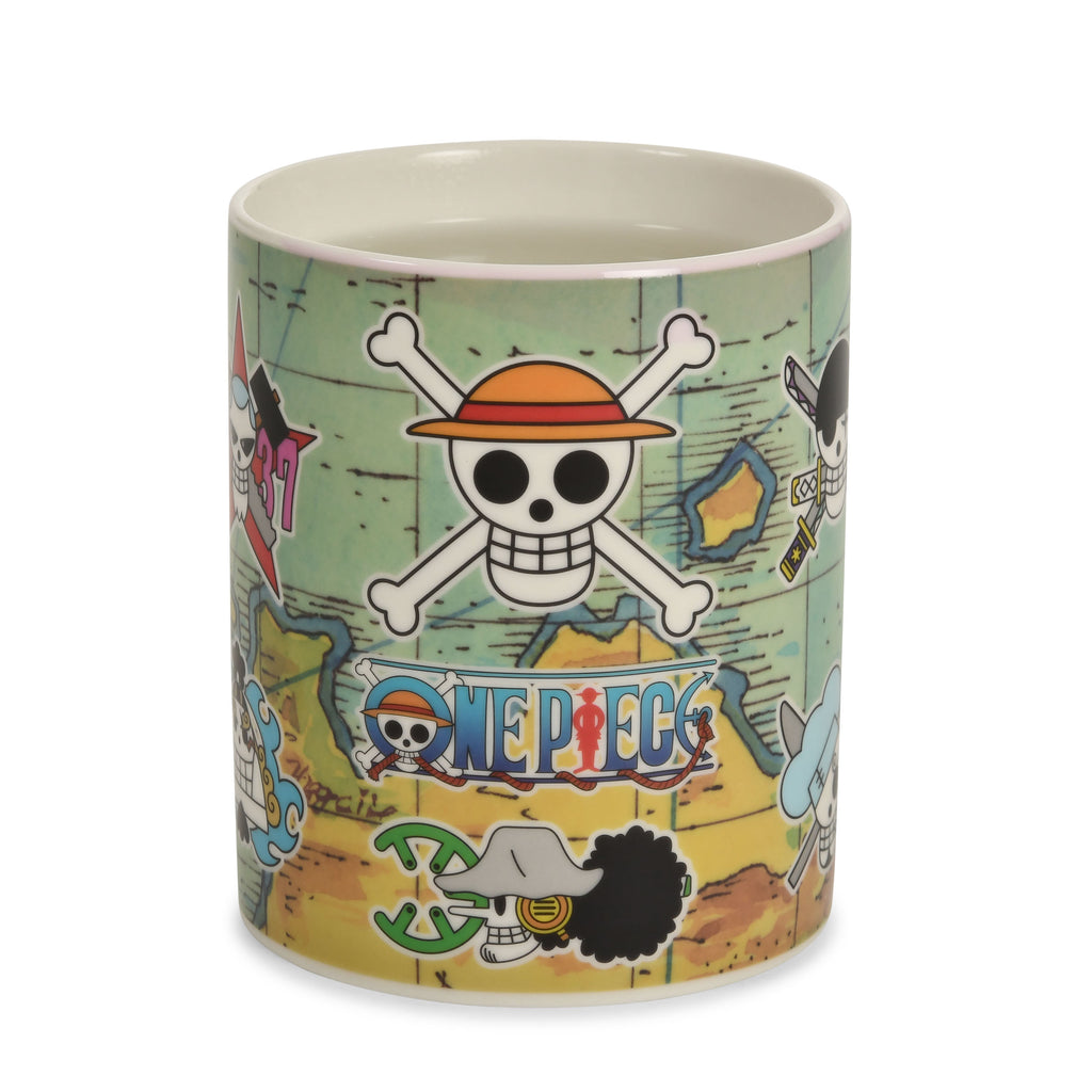 Imagen del producto One Piece - Taza de Efecto Térmico Mapa South Blue