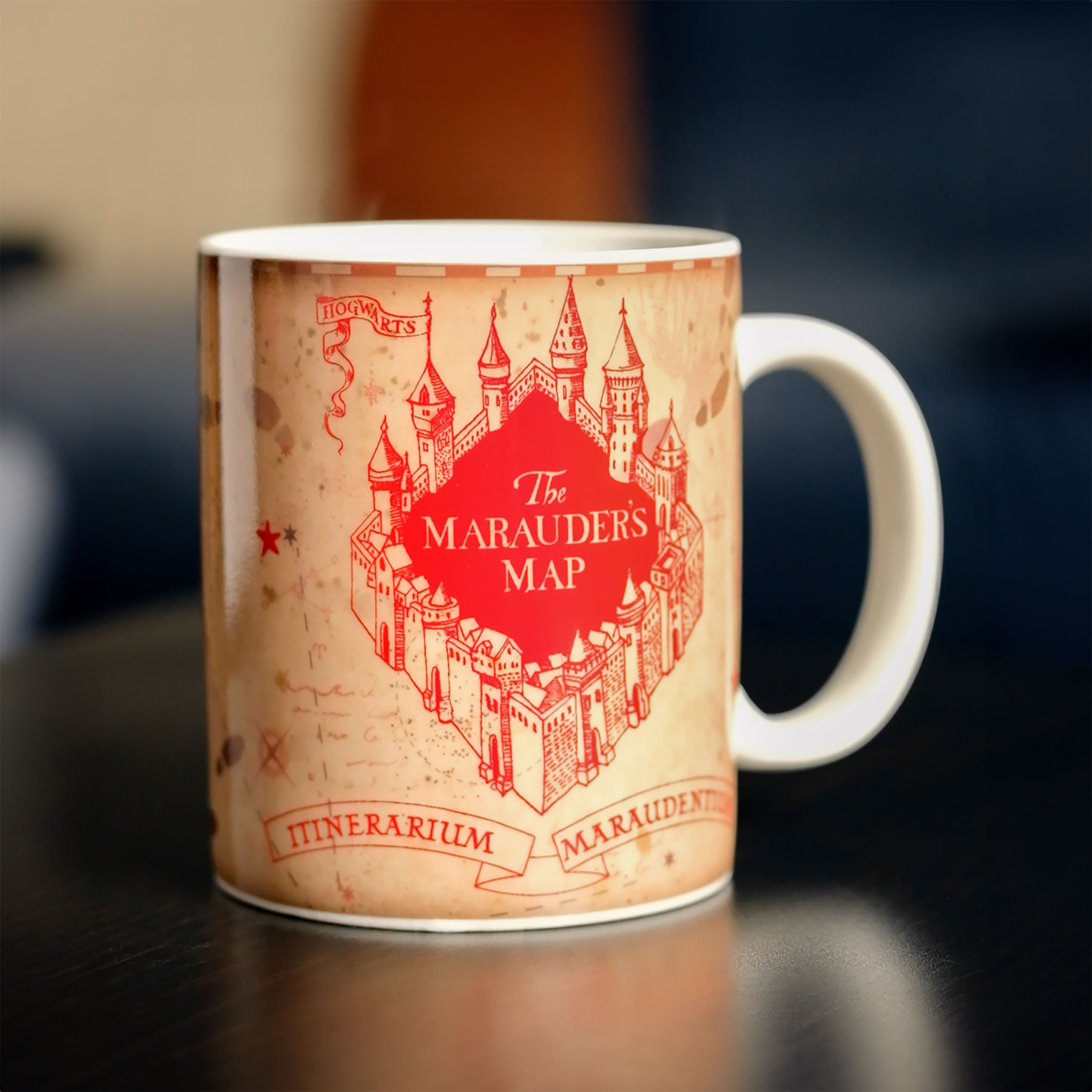 Imagen del producto Harry Potter - El Mapa del Merodeador Taza de Efecto Térmico