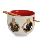 Imagen del producto One Piece - Cuenco de Ramen Monkey D. Luffy con Palillos