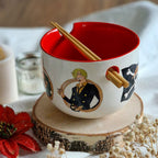 Imagen del producto One Piece - Cuenco de Ramen Monkey D. Luffy con Palillos