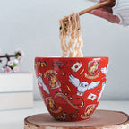 Imagen del producto Cuenco de Ramen Símbolos Mágicos con Palillos - Harry Potter