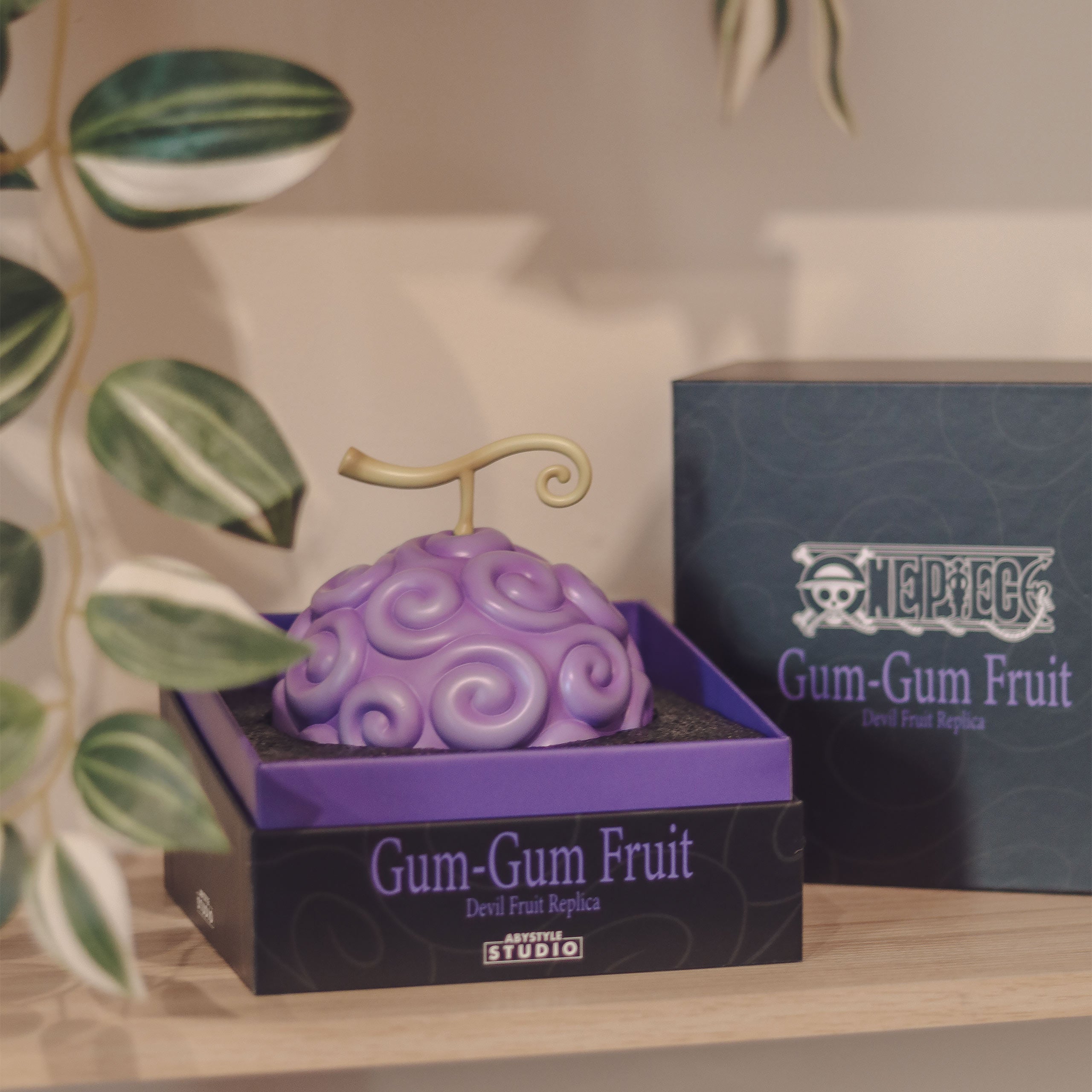 Imagen del producto Réplica de la Fruta del Diablo Gomu Gomu en caja de regalo - One Piece