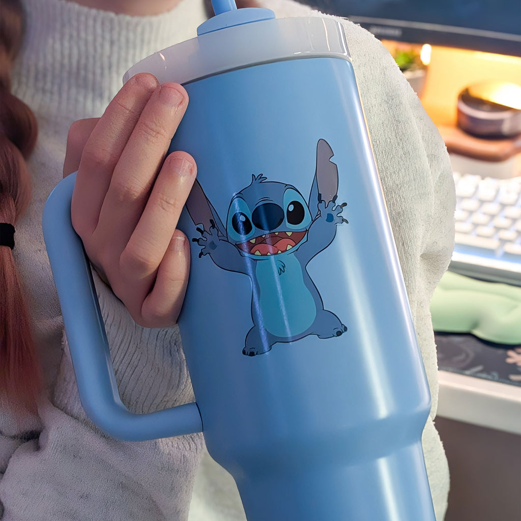 Imagen del producto Vaso Stitch To Go con pajita - Lilo & Stitch