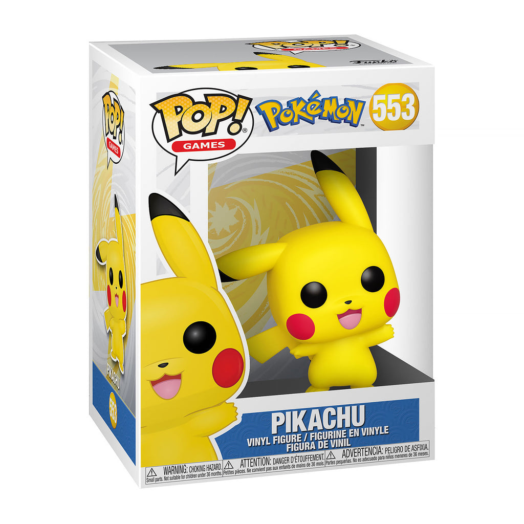 Imagen del producto Pokemon - Figura Funko Pop de Pikachu saludando
