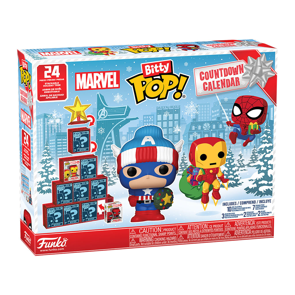 Imagen del producto Marvel Comics - Calendario de Adviento Bitty Pop Funko