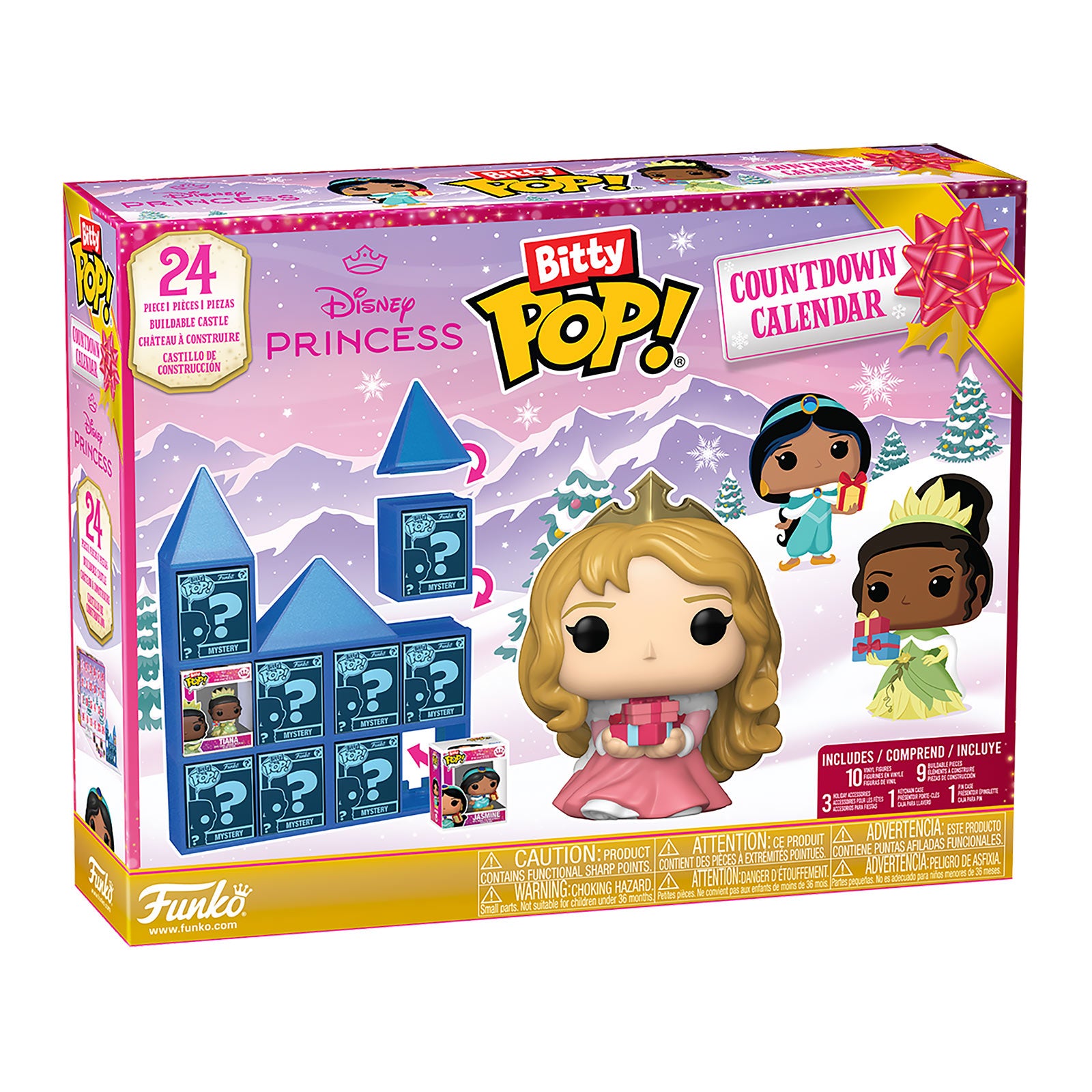 Imagen del producto Disney Princess - Calendario de Adviento Bitty Pop Funko