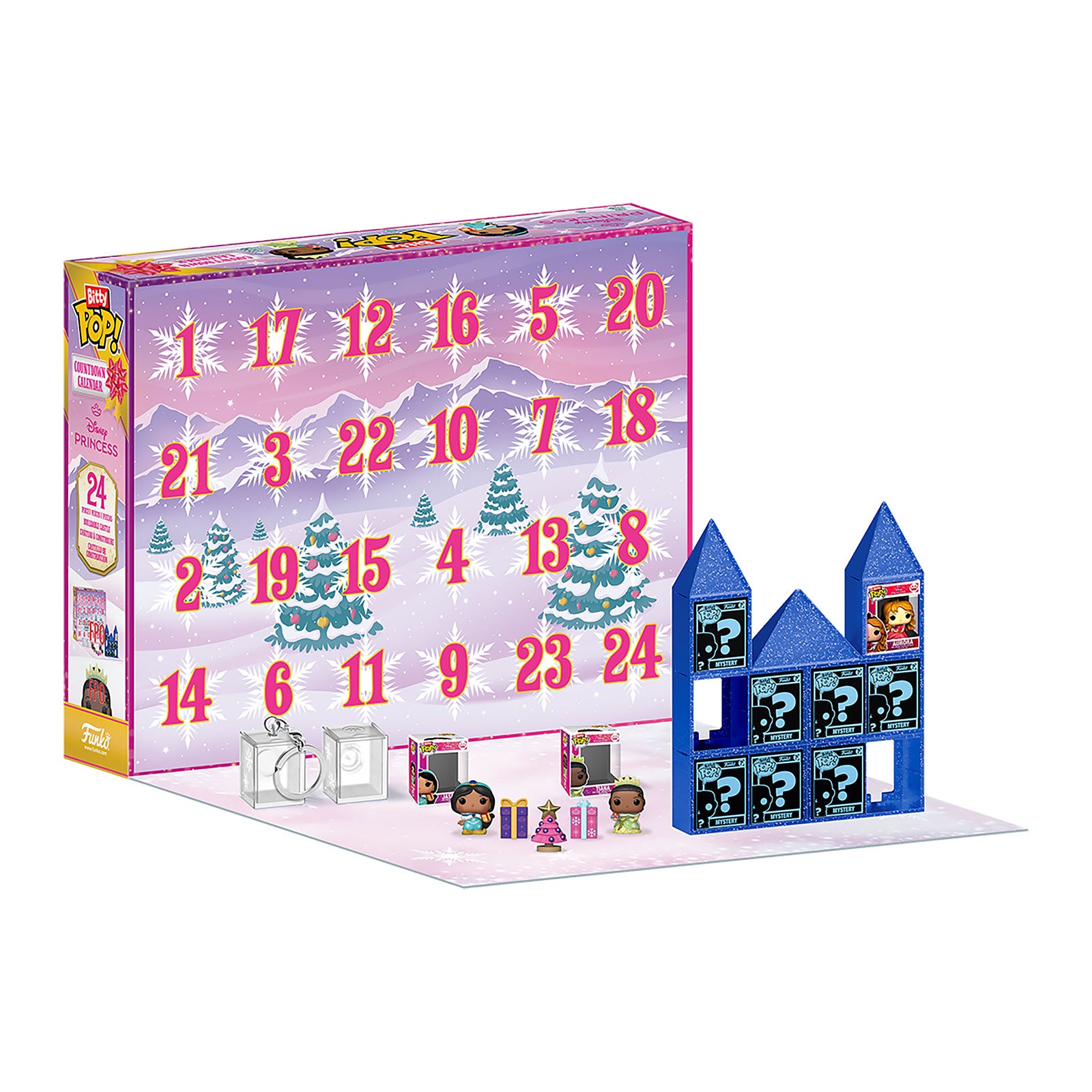 Imagen del producto Disney Princess - Calendario de Adviento Bitty Pop Funko