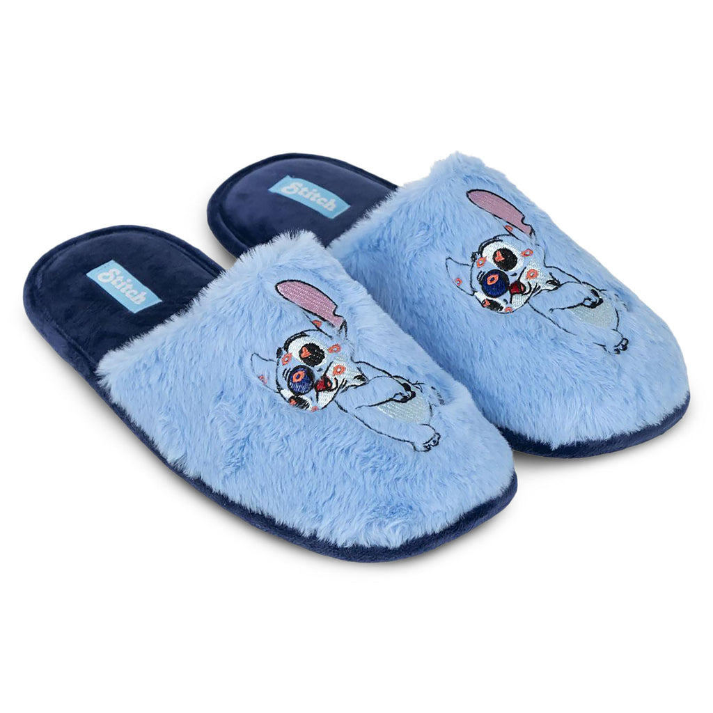 Product image Stitch Plush Slippers Blue - Lilo & Stitch