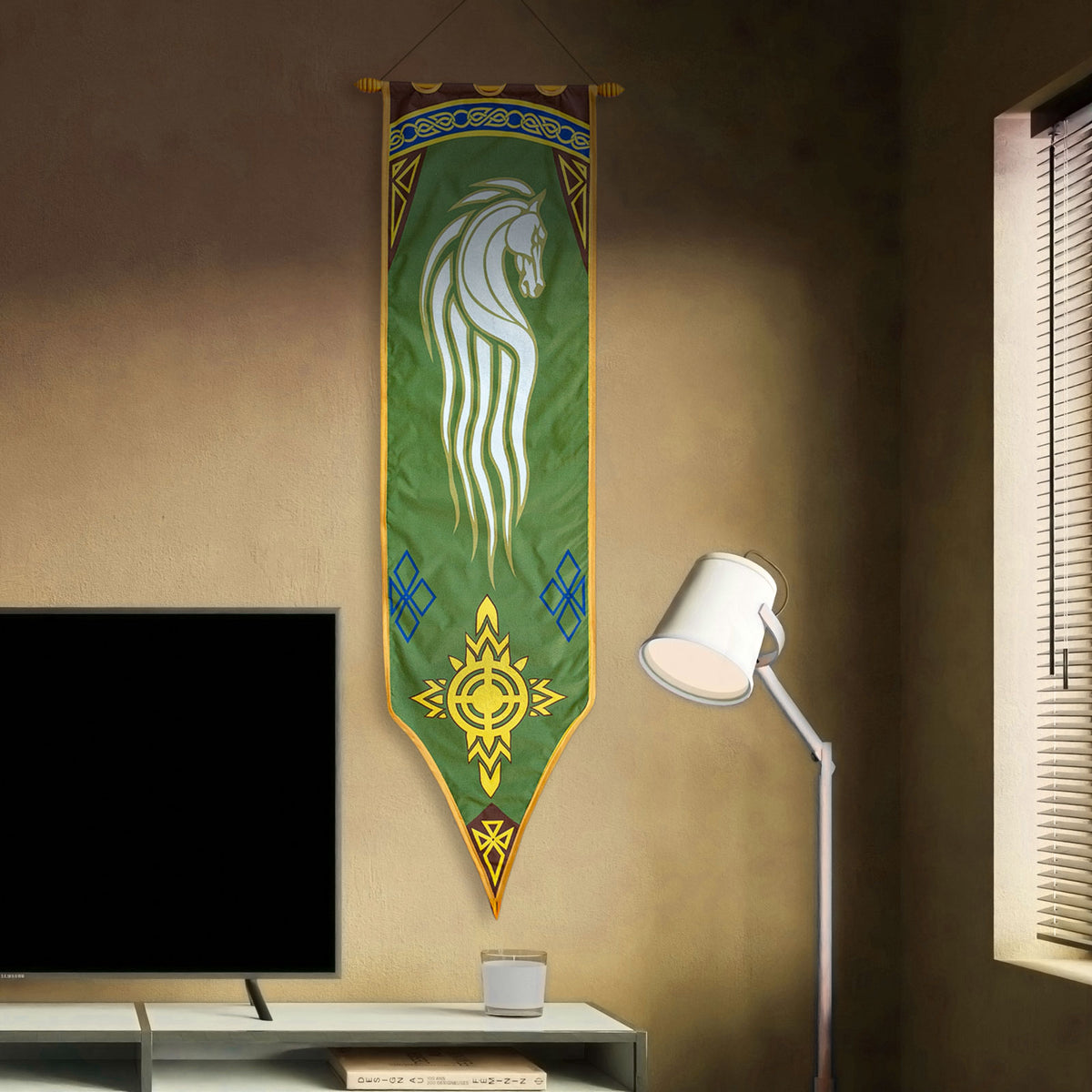 Imagen del producto El Señor de los Anillos - Estandarte de Rohan