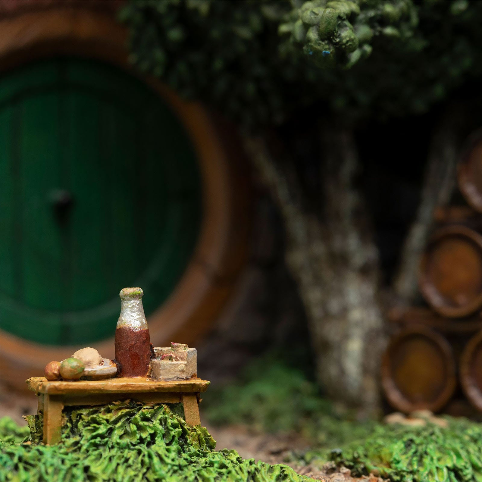 Imagen del producto El Hobbit - 15 Jardines Smial Diorama de la cueva del Hobbit