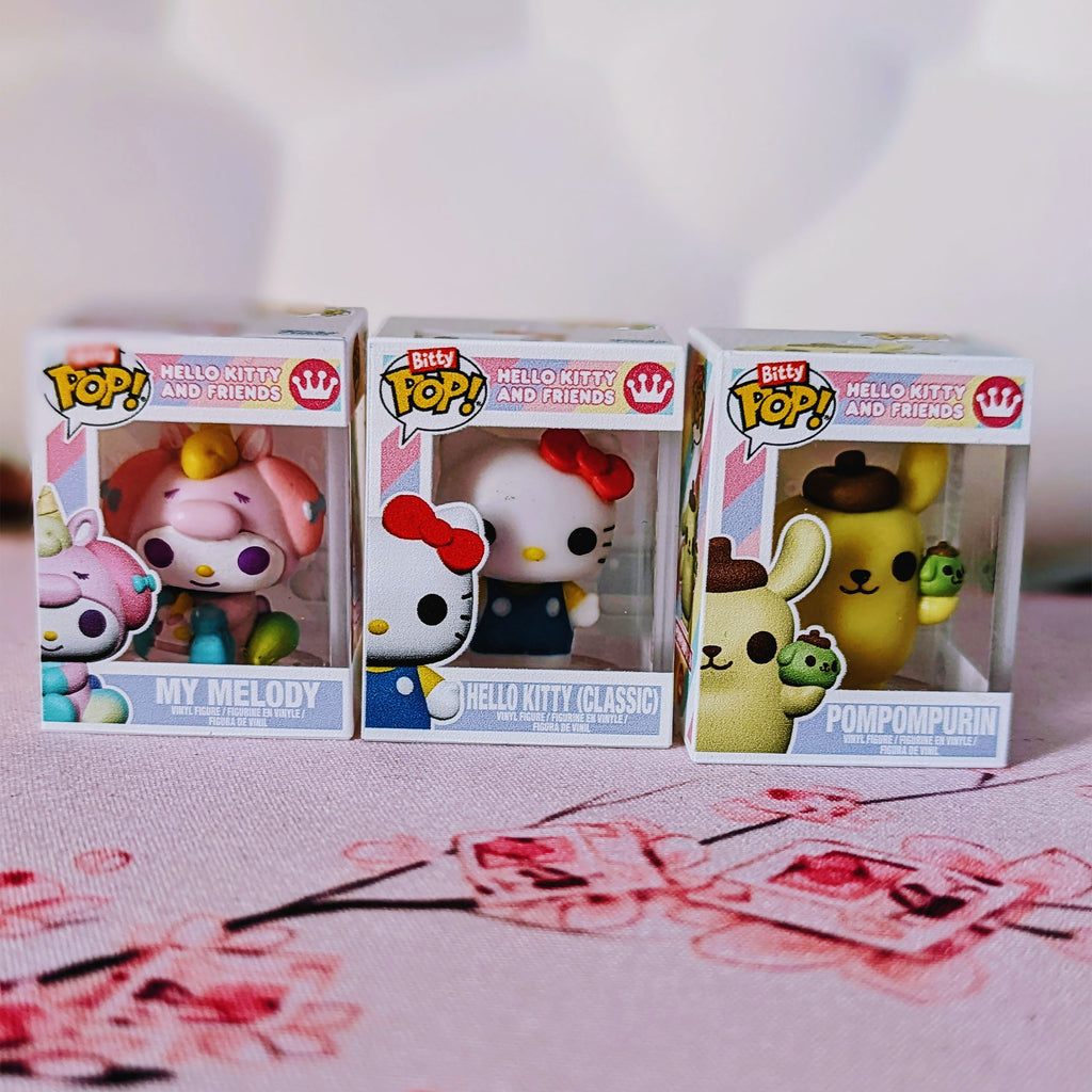 Imagen del producto Sanrio - Hello Kitty y Amigos Funko Bitty Pop Set de 4 Figuras Serie 1