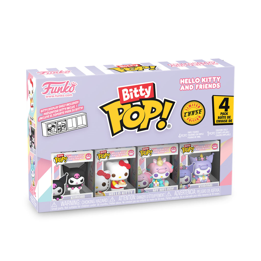 Imagen del producto Sanrio - Hello Kitty y Amigos Funko Bitty Pop Set de 4 Figuras Serie 3