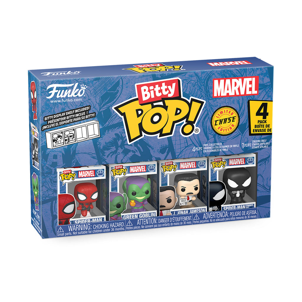 Imagen del producto Marvel - Spider-Man Funko Bitty Pop Set de 4 Figuras Serie 1