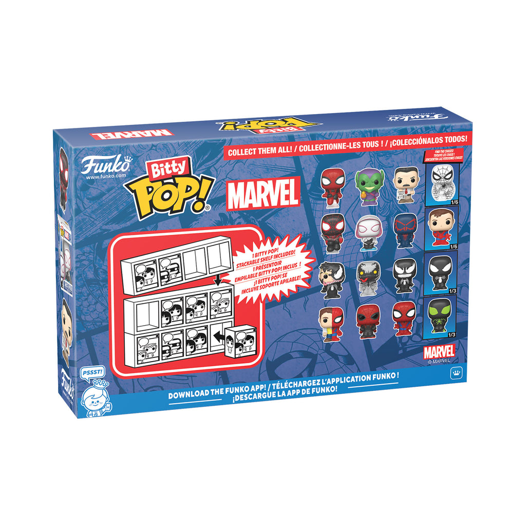 Imagen del producto Marvel - Spider-Man Funko Bitty Pop Set de 4 Figuras Serie 1