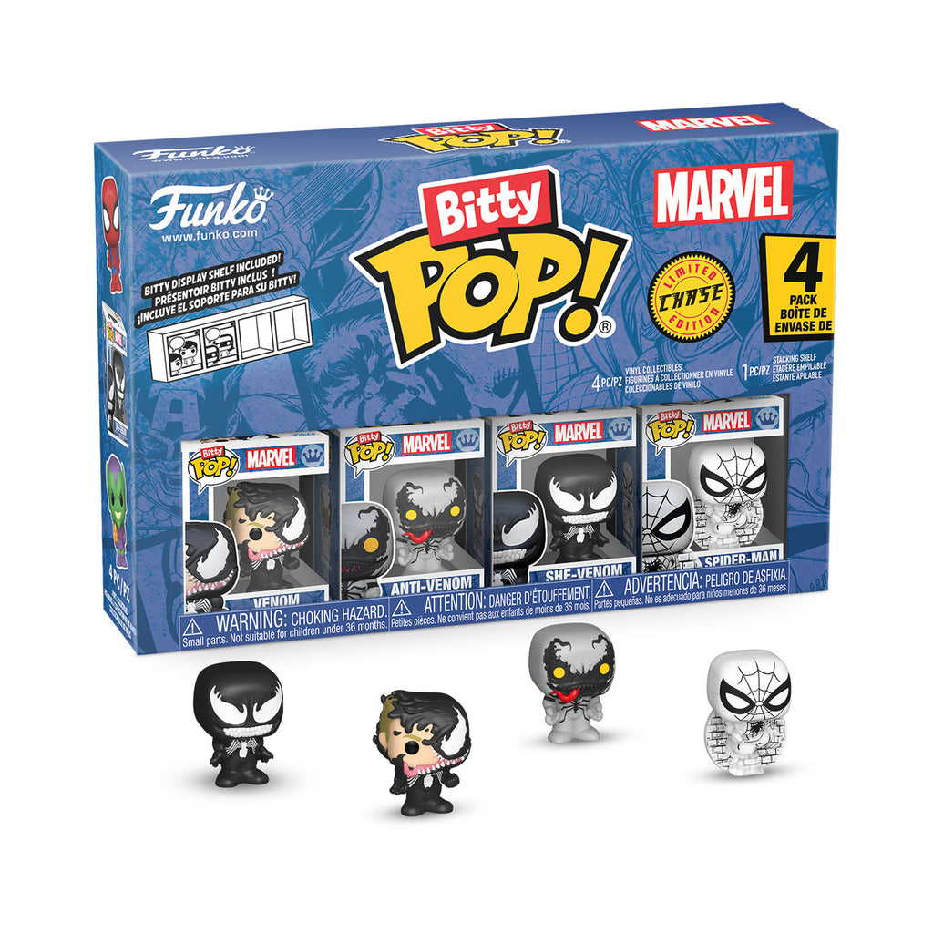 Imagen del producto Marvel - Spider-Man Funko Bitty Pop Set de 4 Figuras Serie 3