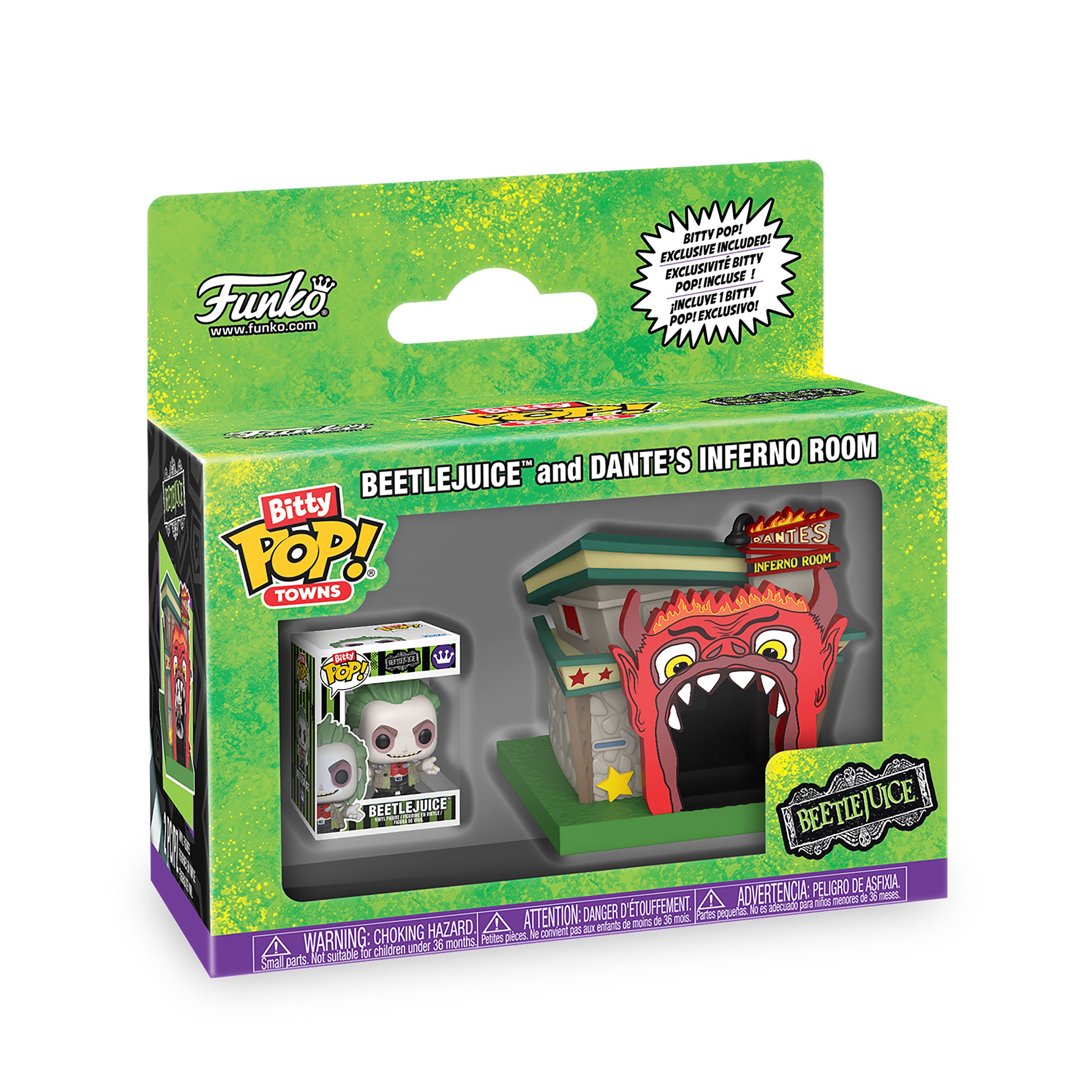 Imagen del producto Beetlejuice - Diorama Dantes Funko Bitty POP Town