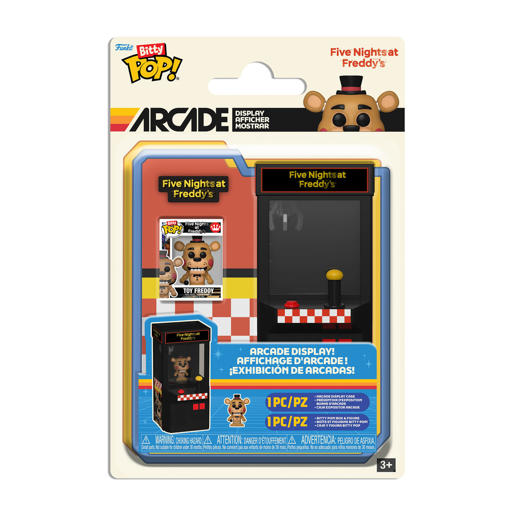 Imagen del producto Five Nights at Freddy's - Set de Figuras Freddy Funko Bitty Pop Arcade