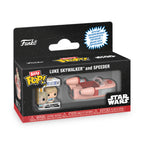 Imagen del producto Star Wars - Luke Skywalker con Speeder Funko Bitty Pop Ride Set de Figuras