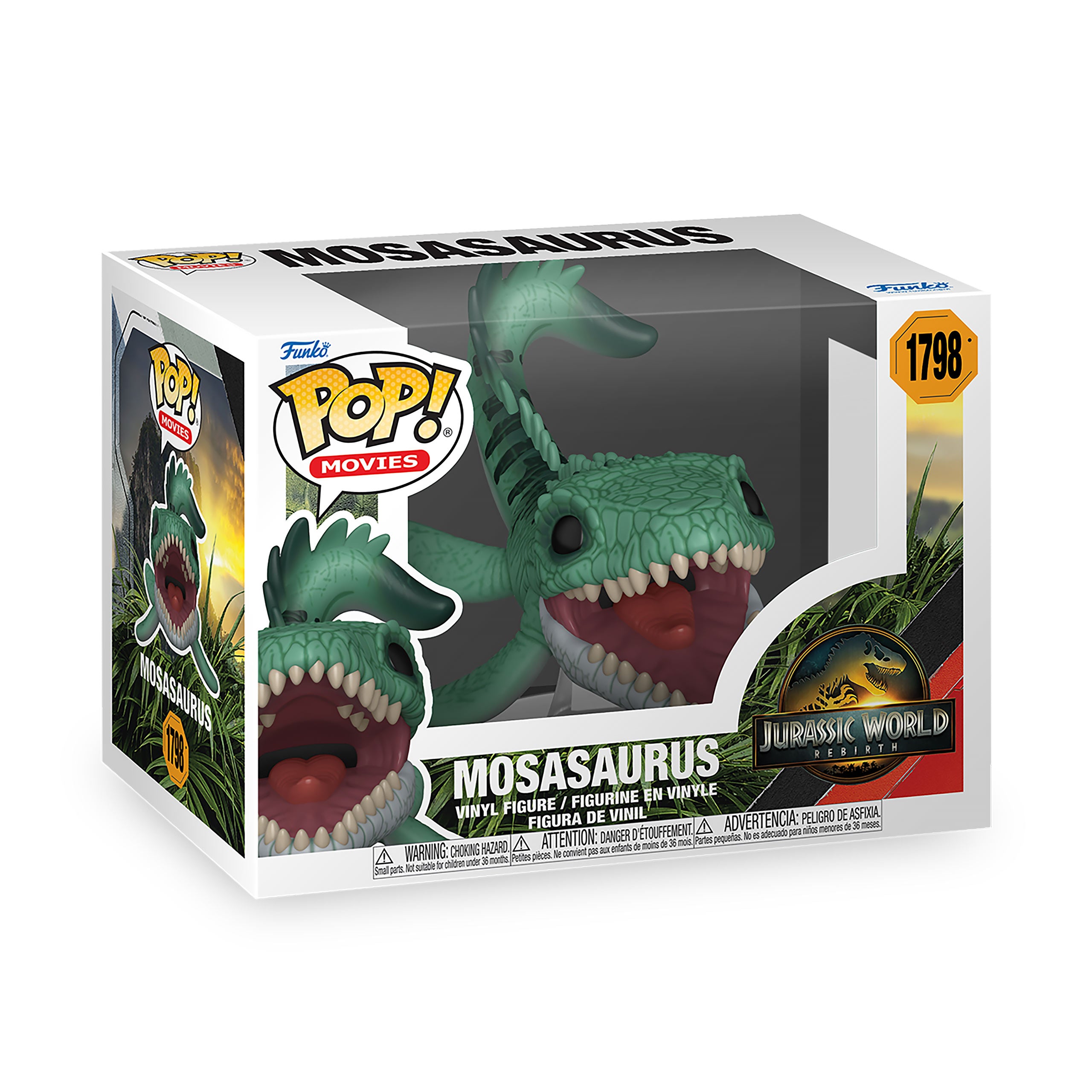 Imagen del producto Jurassic World: Rebirth - Figura Funko Pop de Mosasaurus