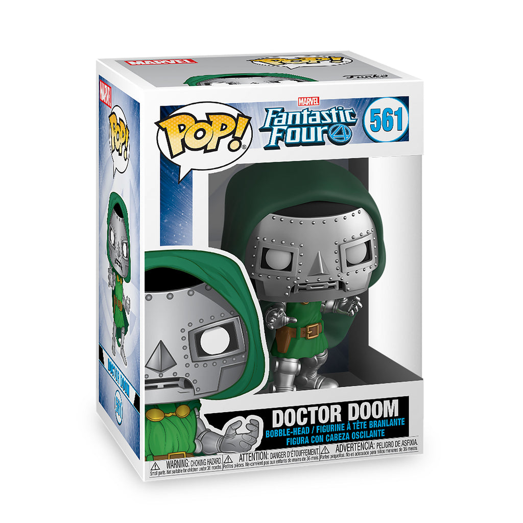 Imagen del producto Fantastic Four - Doctor Doom Figura Funko Pop Cabeza Móvil