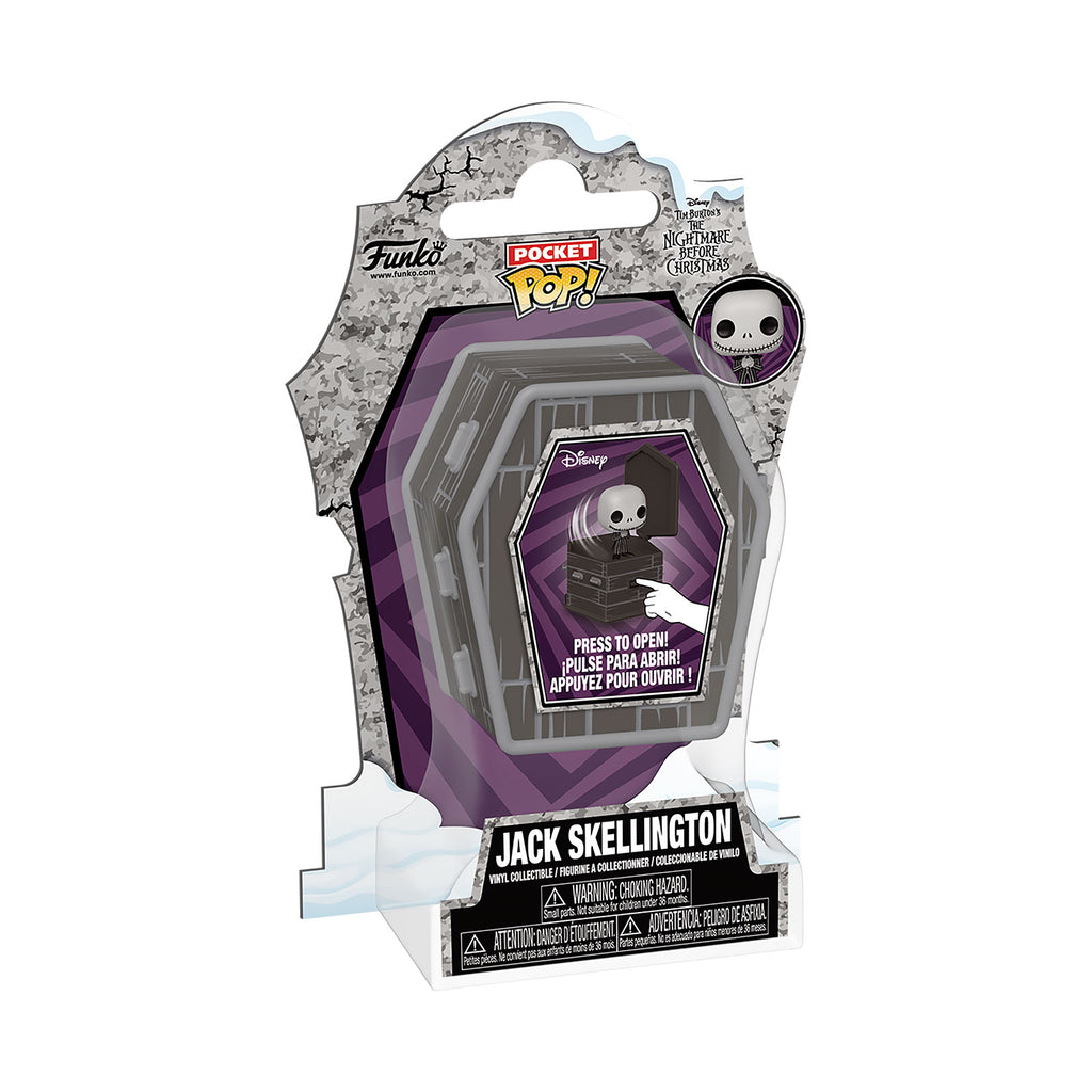 Imagen del producto Pesadilla Antes de Navidad - Jack con Ataúd Figura Funko Pocket Pop