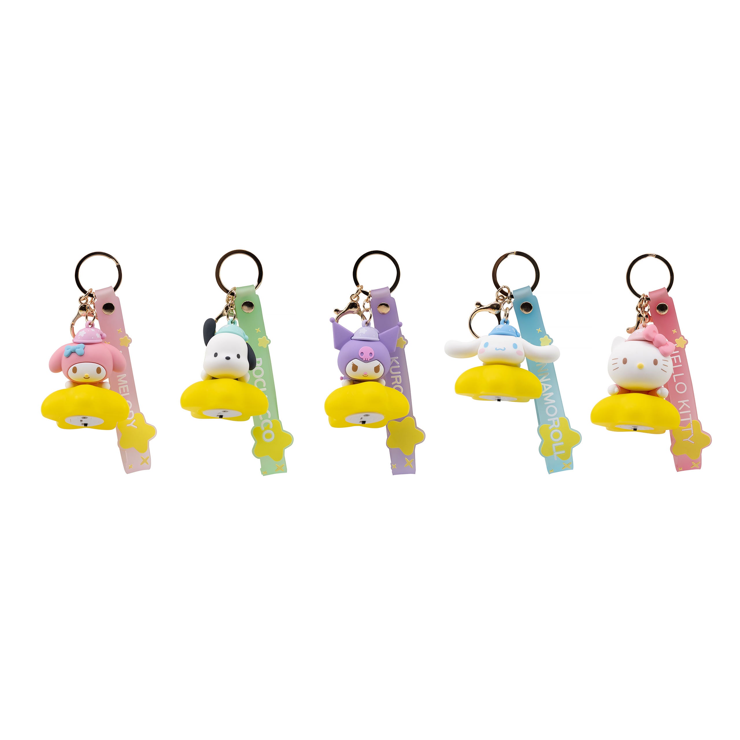 Imagen del producto Sanrio - Hello Kitty y Amigos YuMe Llavero Misterioso Luminoso