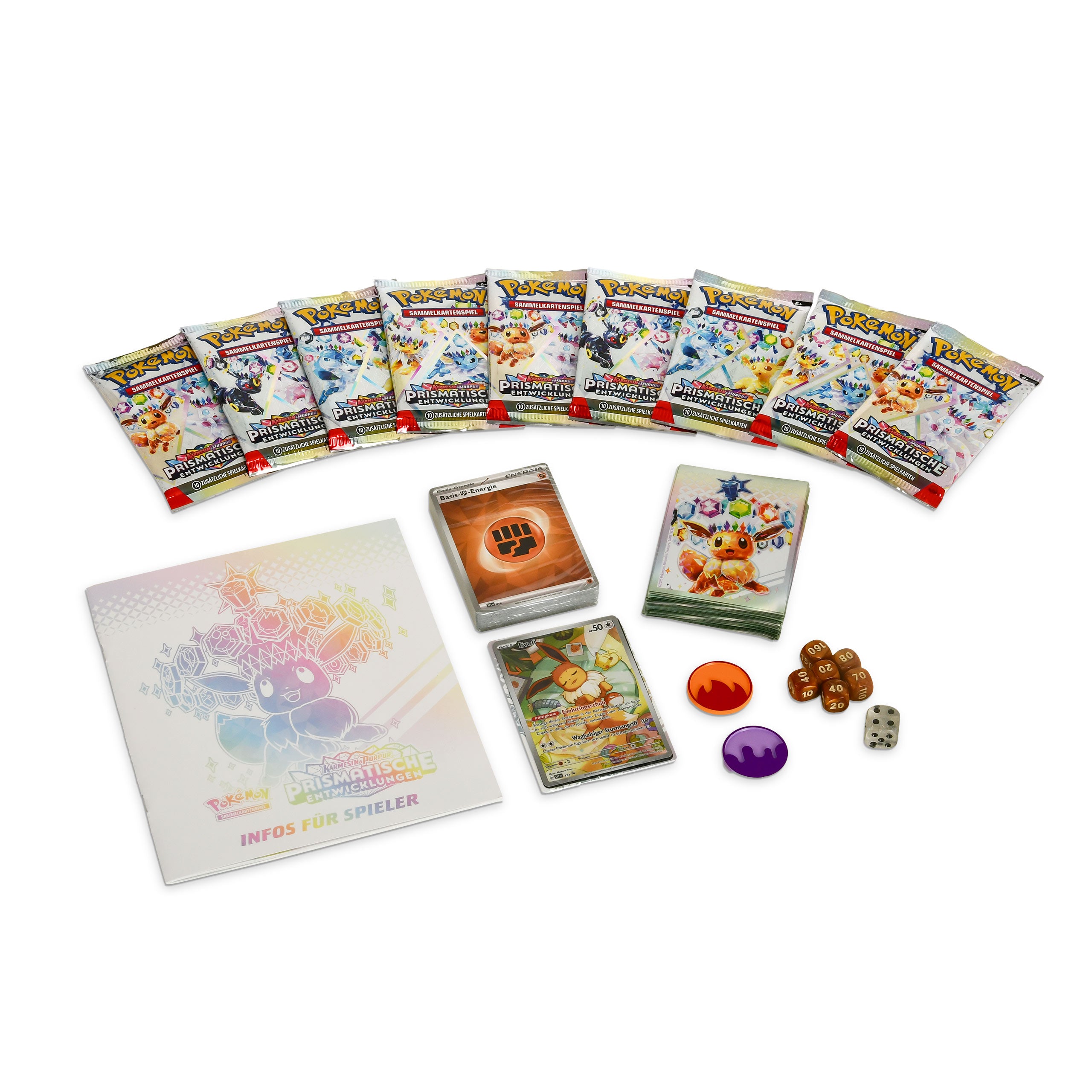 Imagen del producto Caja de Entrenador Élite Evoluciones Prismáticas - Pokémon Escarlata y Púrpura