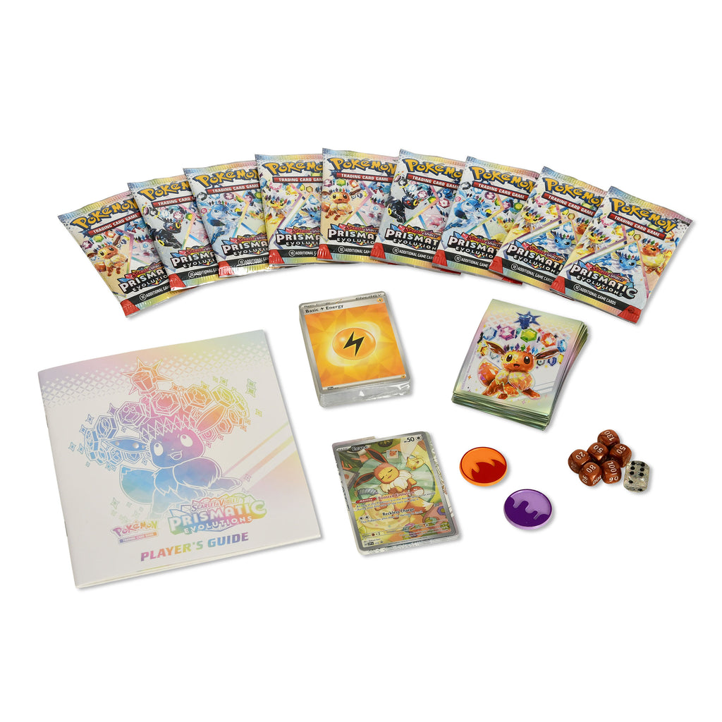Imagen del producto Caja de Entrenador Élite Evoluciones Prismáticas - Pokémon Escarlata y Púrpura