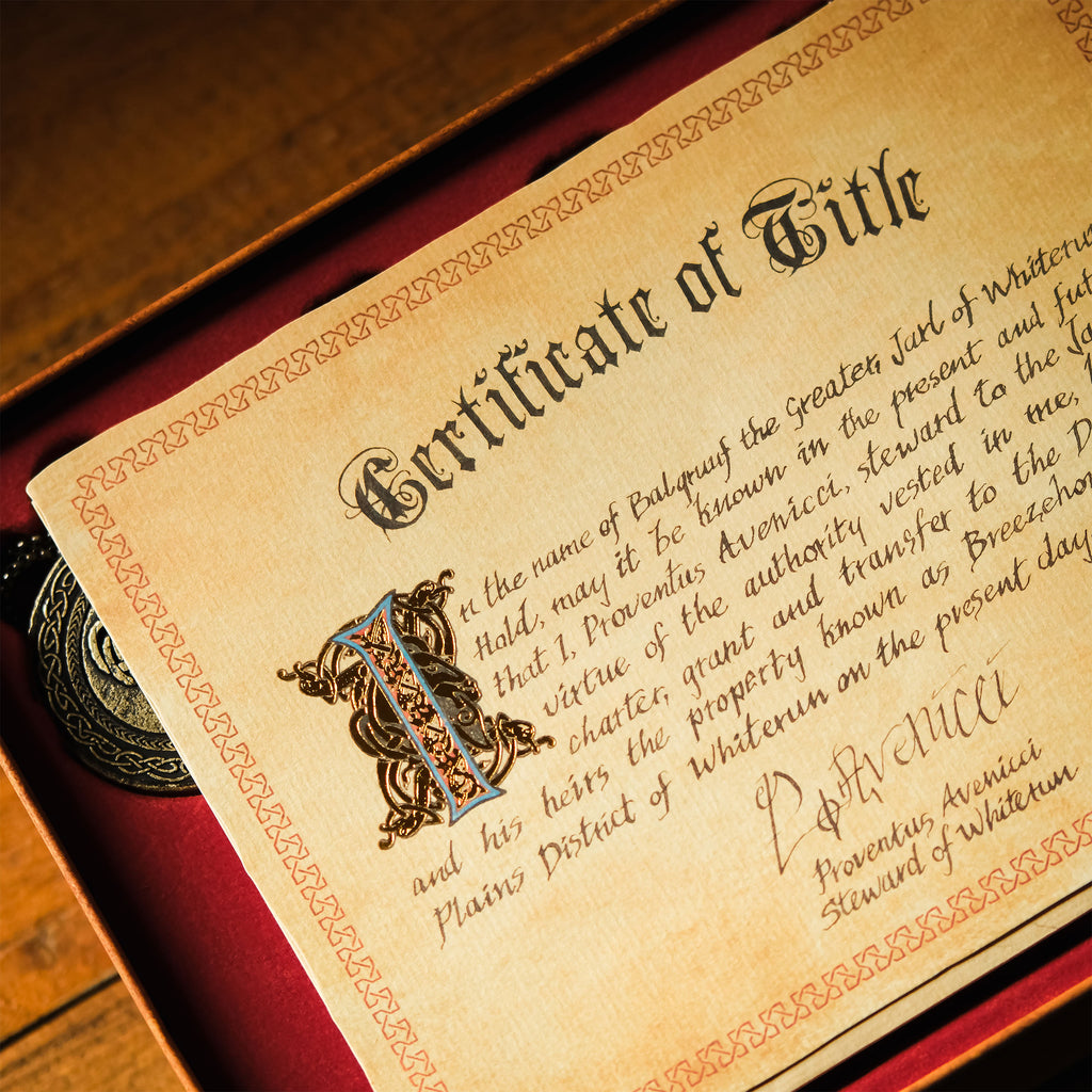 Product image Skyrim - Honorary Citizen Chest Artifact Box