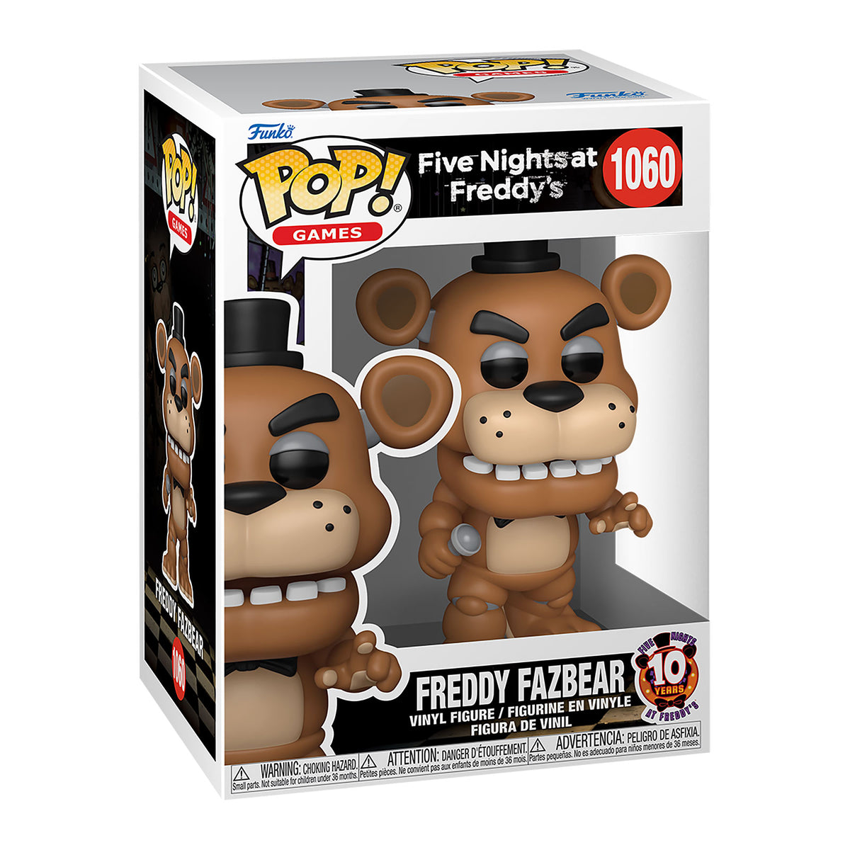 Imagen del producto Five Nights at Freddy's - Figura Freddy Funko Pop 10º Aniversario