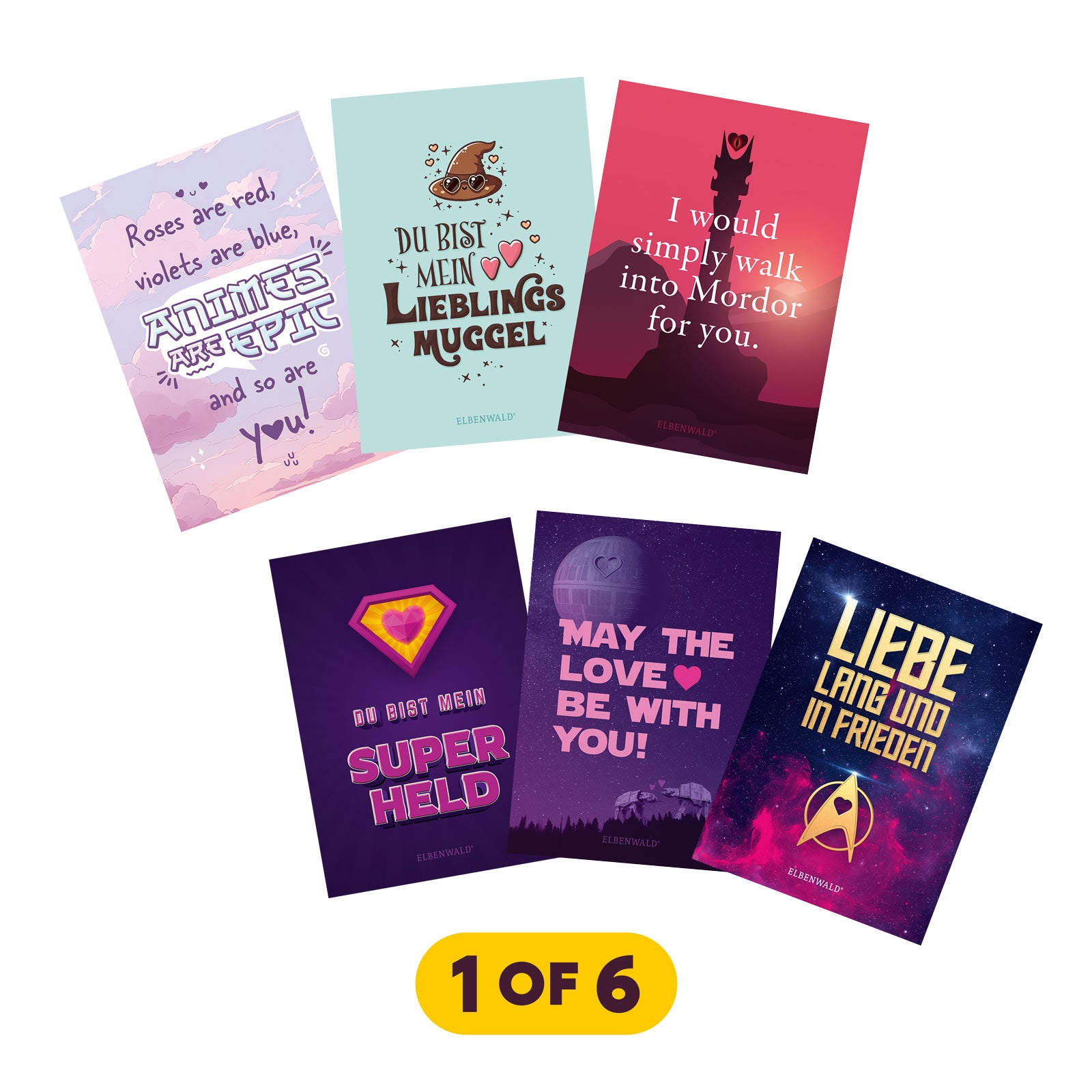 Imagen del producto Tarjeta postal del Día de San Valentín