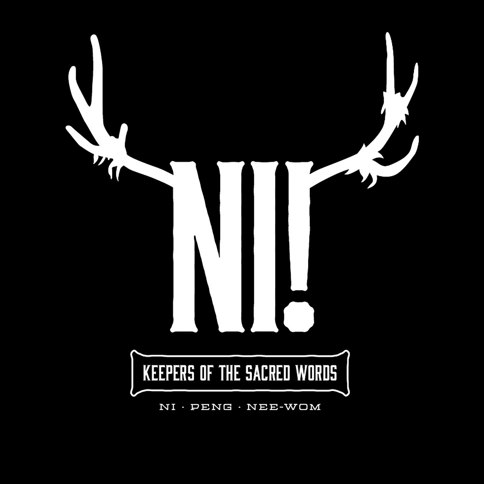 Imagen del producto Camiseta Ni! para fans de Monty Python negra