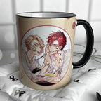 Imagen del producto Taza de Shizuma y Minato para fans de Therapy Game