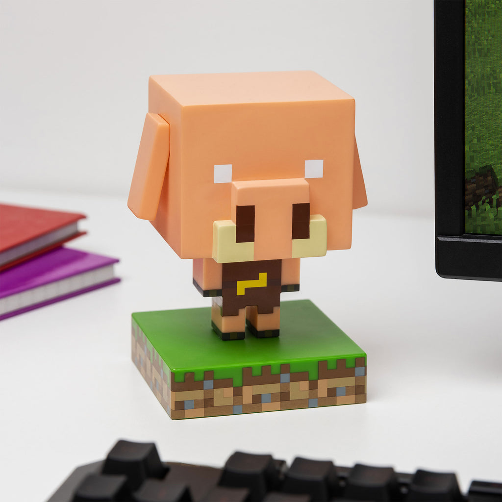 Imagen del producto Minecraft - Lámpara de mesa 3D Pig Icons