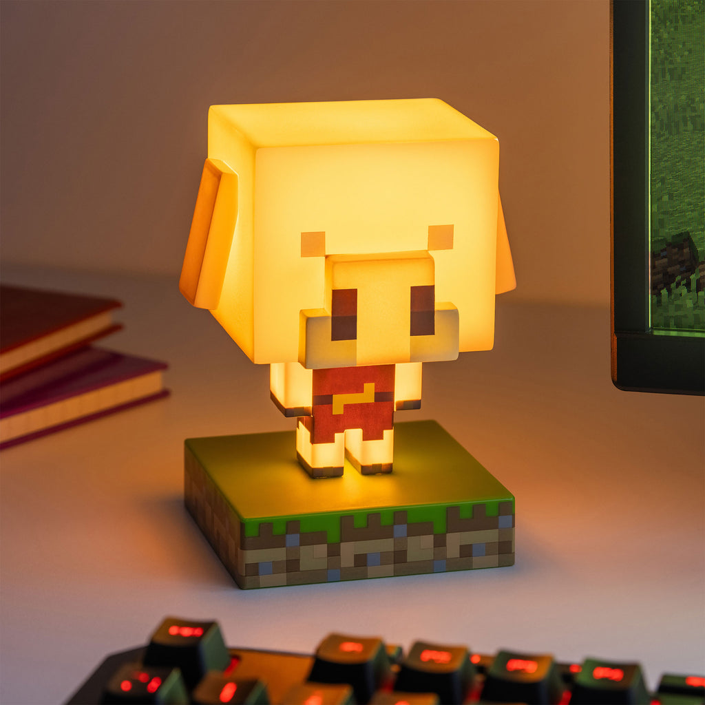 Imagen del producto Minecraft - Lámpara de mesa 3D Pig Icons