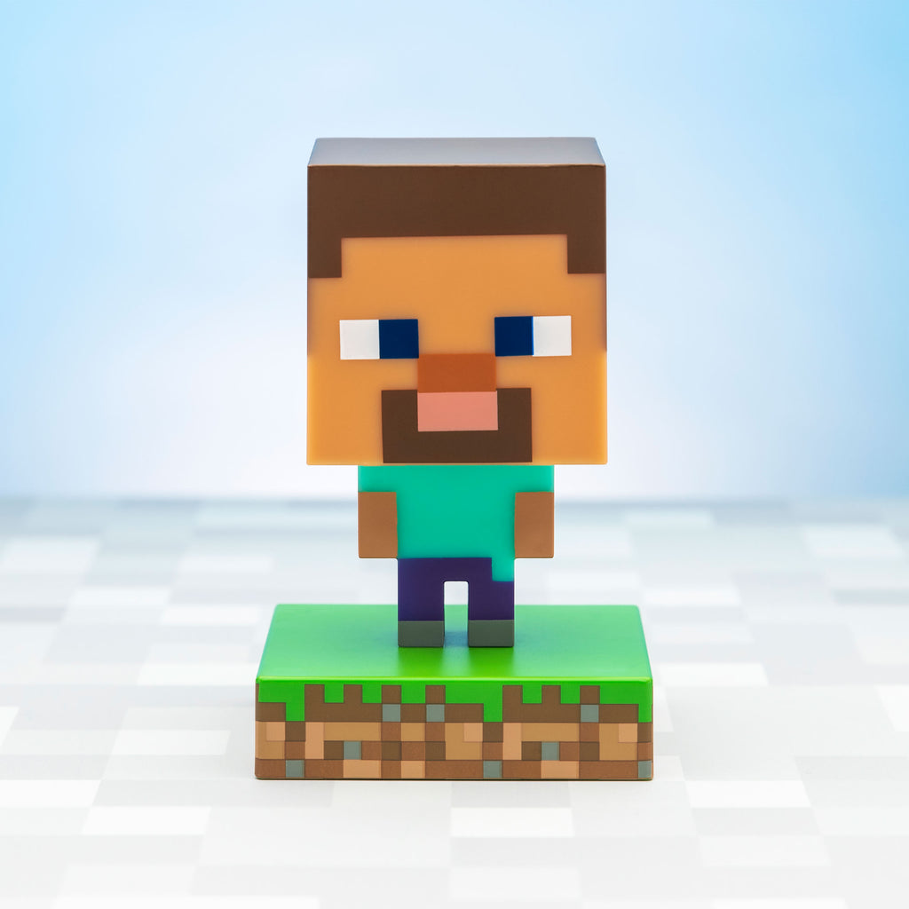 Imagen del producto Minecraft - Lámpara de Mesa 3D Steve Icons