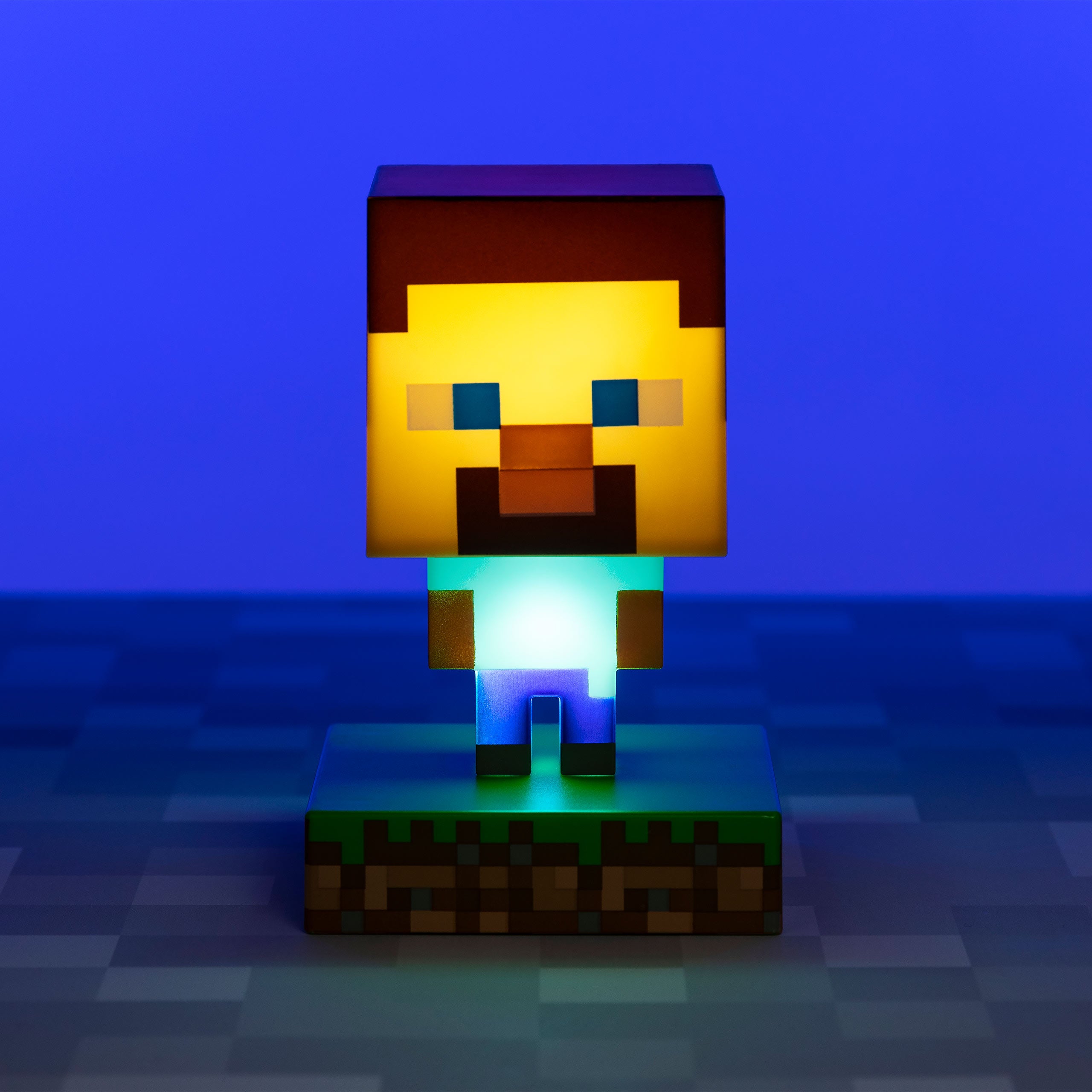 Imagen del producto Minecraft - Lámpara de Mesa 3D Steve Icons