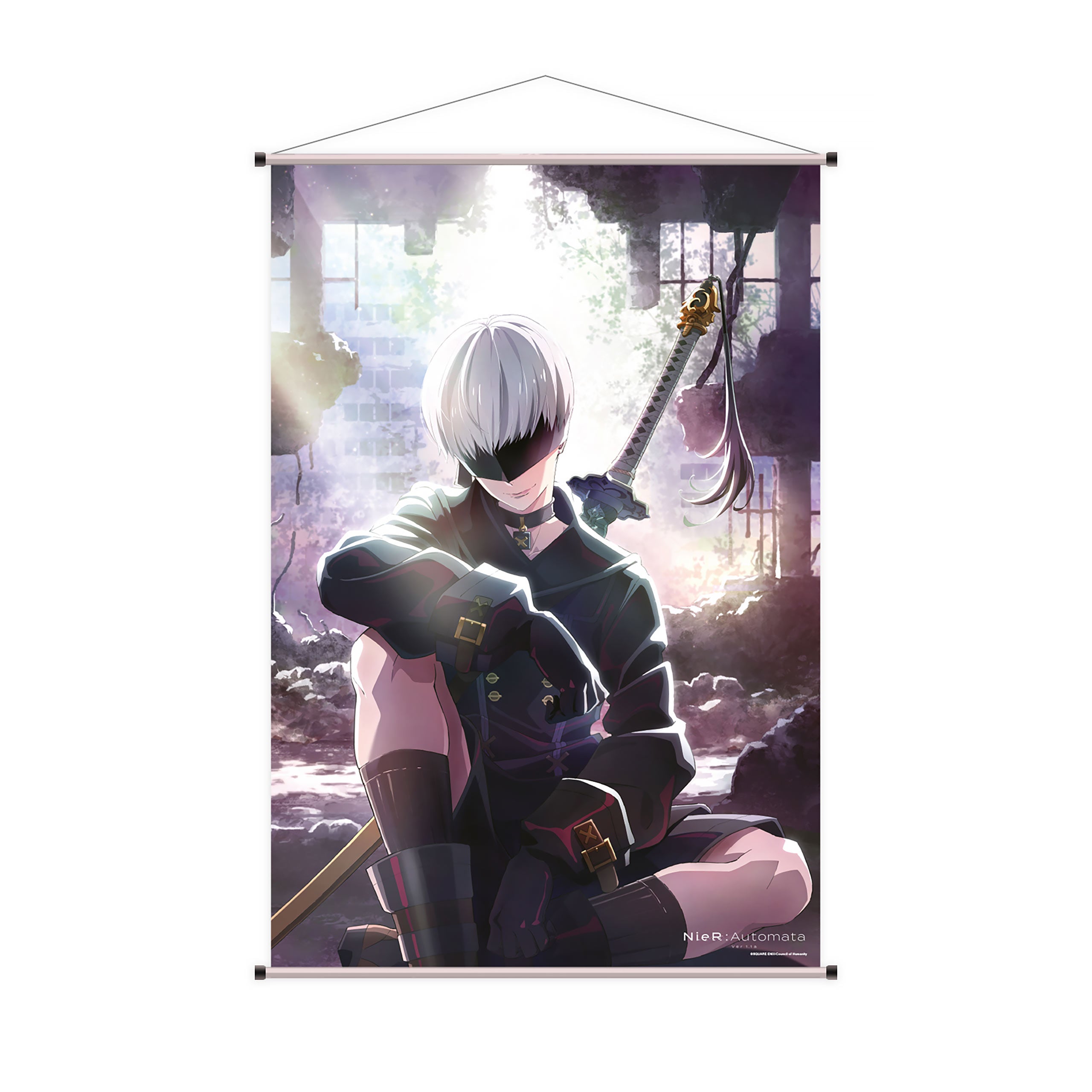 Imagen del producto NieR:Automata Ver. 1.1a - 9S Wall Scroll