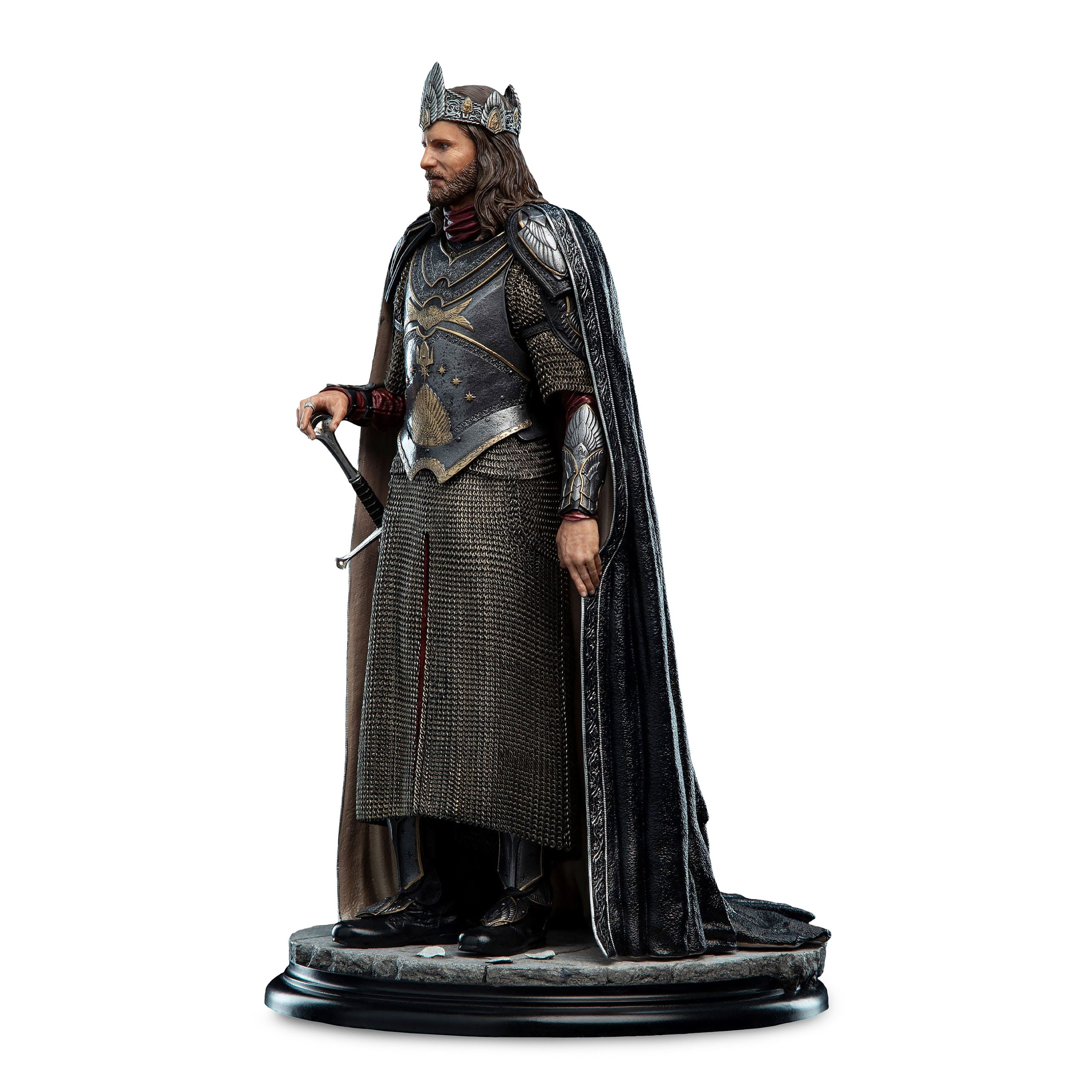 Imagen del producto El Señor de los Anillos - Figura del Rey Aragorn Serie Clásica