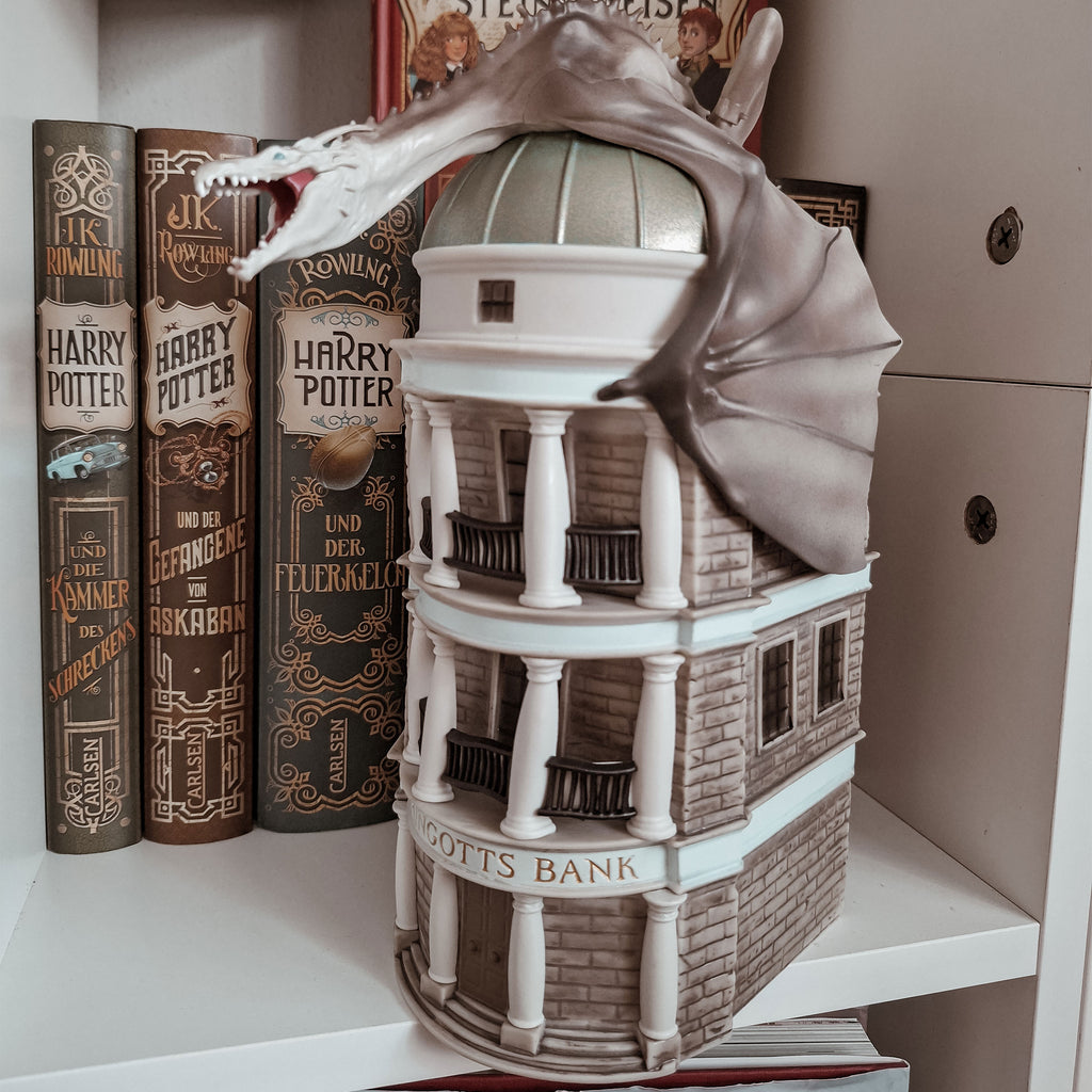 Imagen del producto Harry Potter - Banco Gringotts con Dragón Hucha
