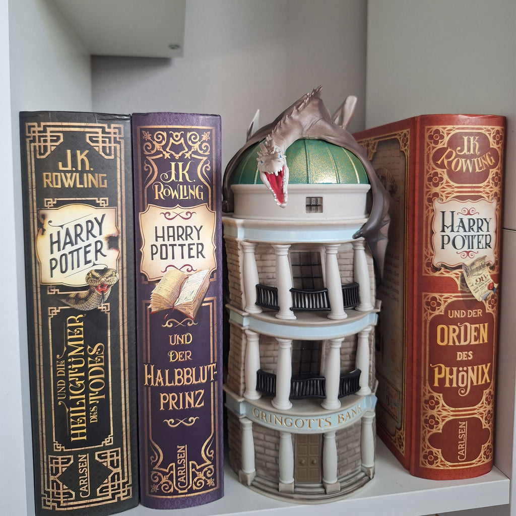 Imagen del producto Harry Potter - Banco Gringotts con Dragón Hucha