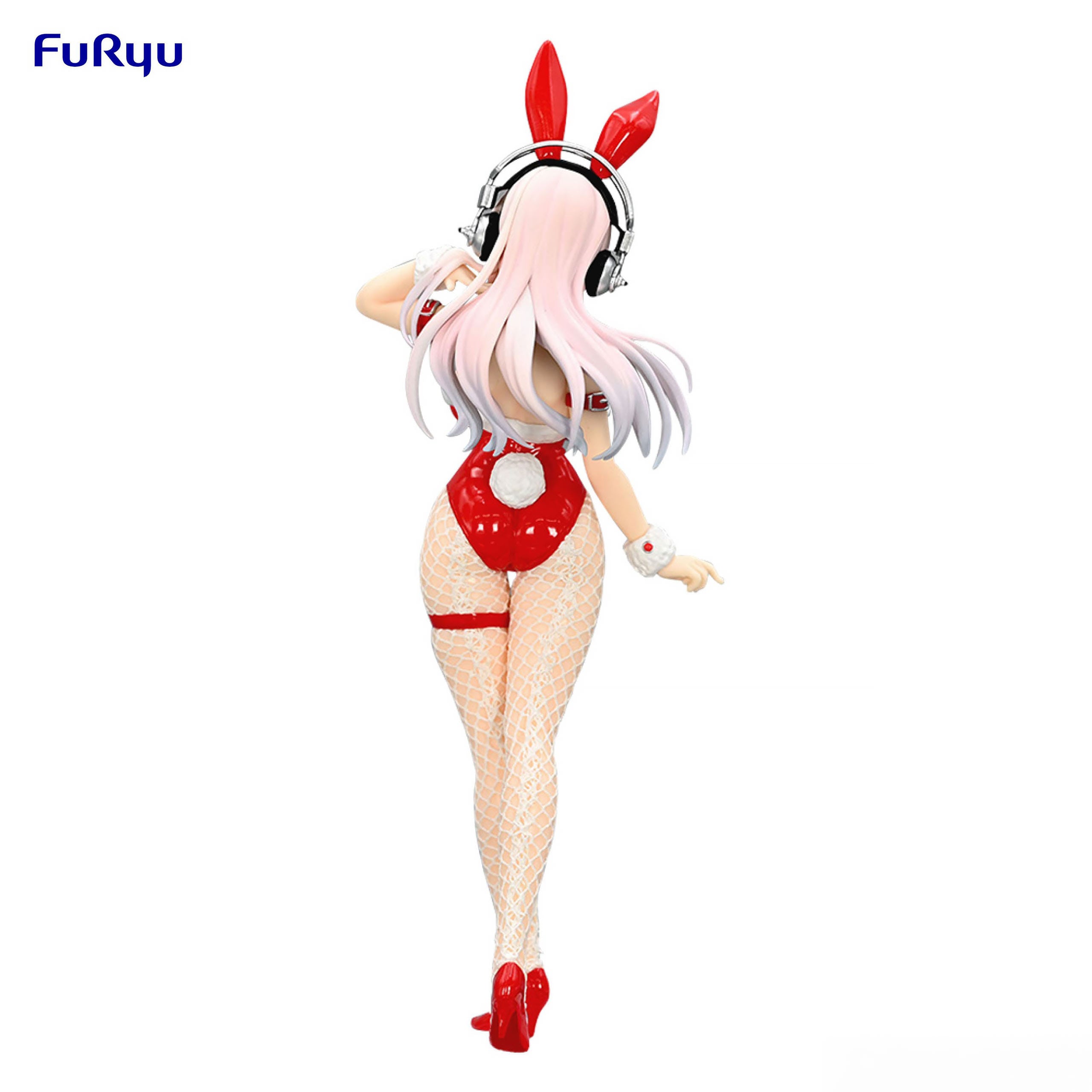 Imagen del producto Super Sonico - Figura BiCute Bunnies Red Color Version