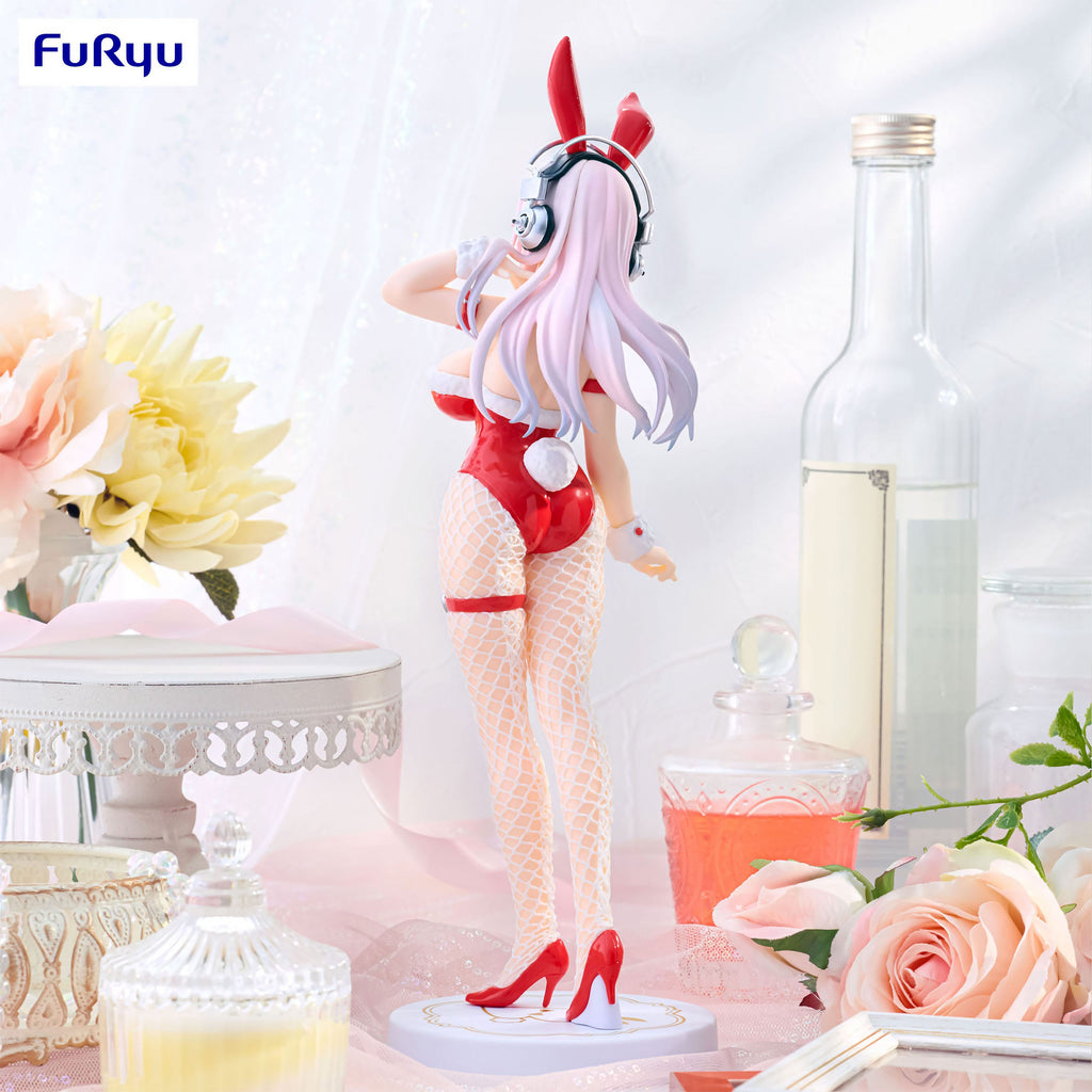 Imagen del producto Super Sonico - Figura BiCute Bunnies Red Color Version