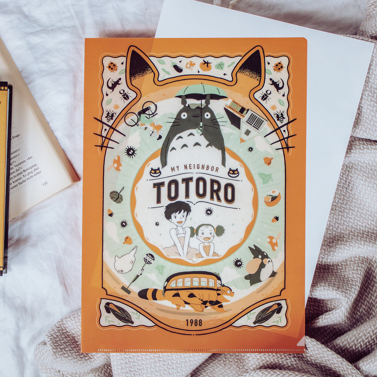 Imagen del producto Mi Vecino Totoro - Funda para documentos