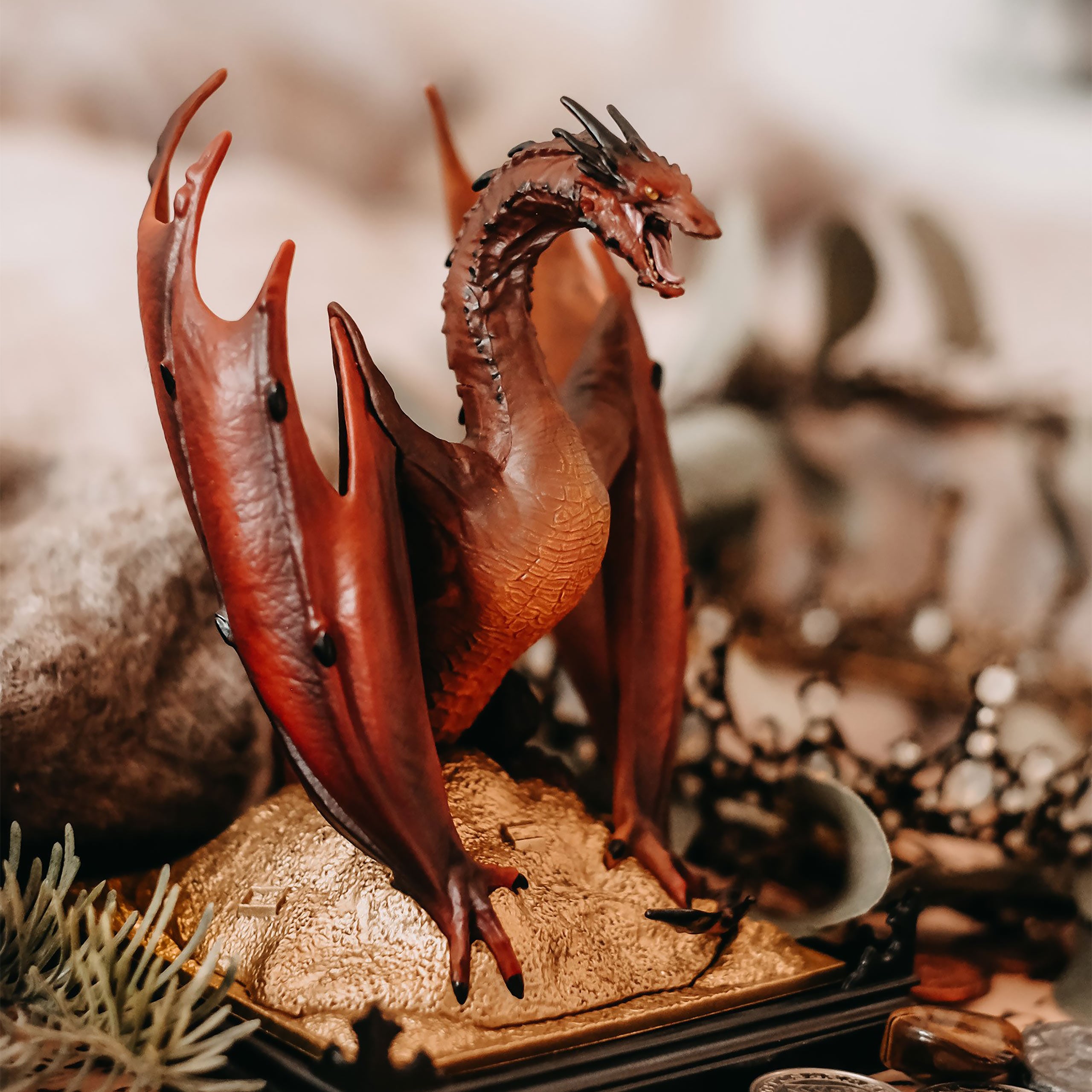 Imagen del producto El Hobbit - Figura Diorama de Smaug