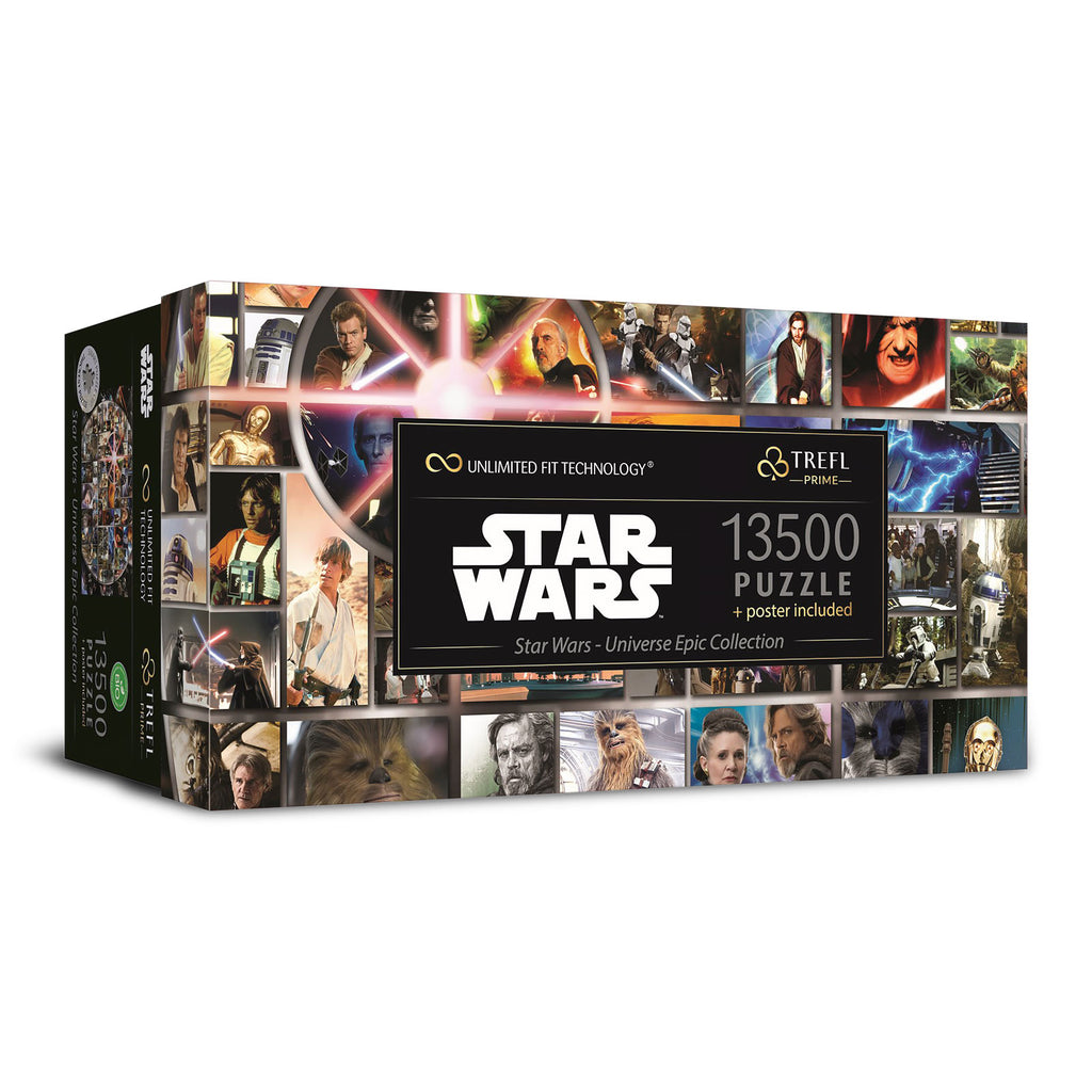 Imagen del producto Star Wars - Colección de Puzzles del Universo con Póster